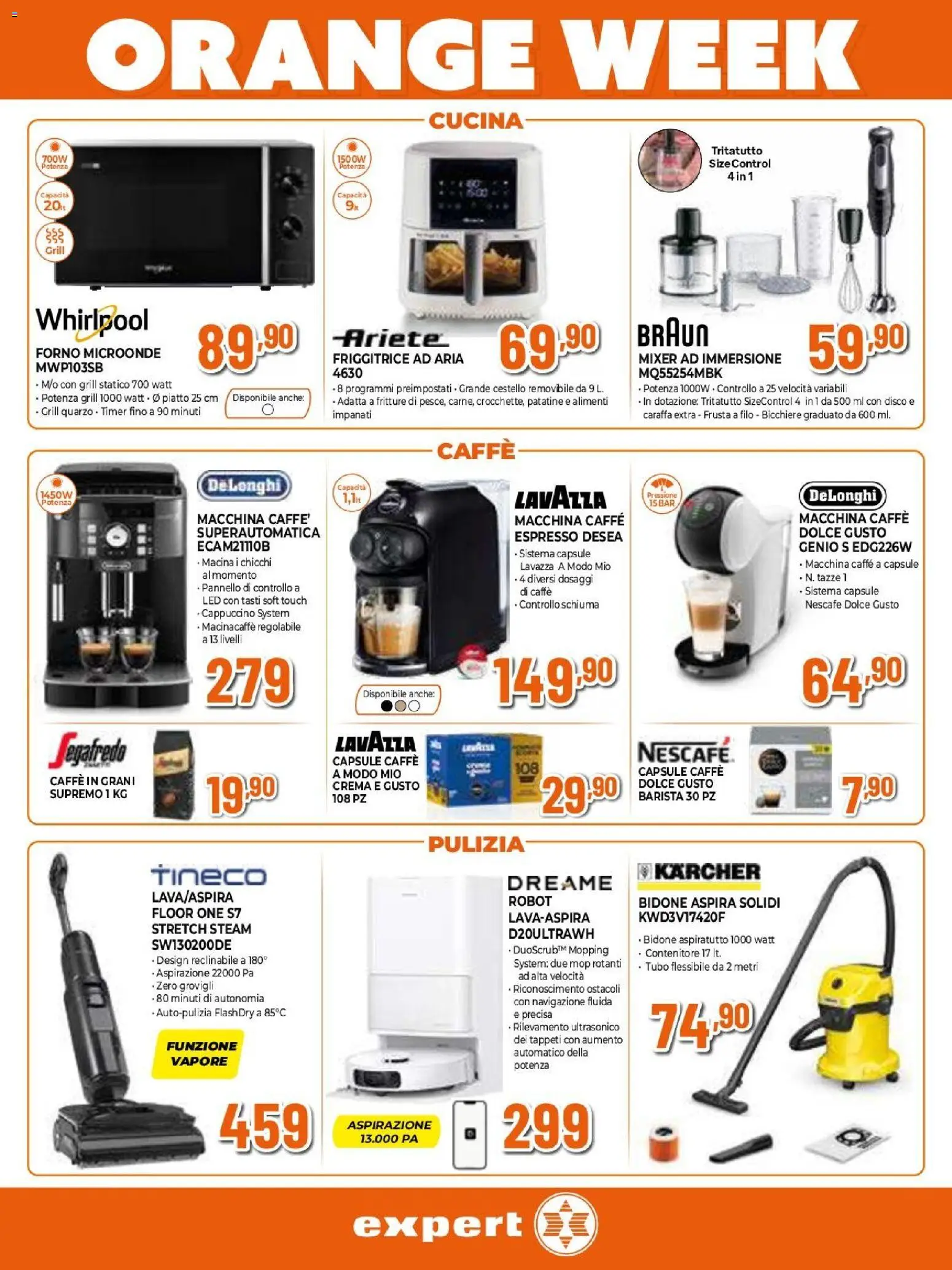 Volantino Expert del 17/09/2026 | Pagina: 16 | Prodotti: Patatine, Bicchiere, Forno, Mixer