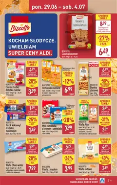 Náhled letáku Aldi Polsko leták od 29.06.2026 | Strana: 19 | Produkty: Vegan, Spekulatius