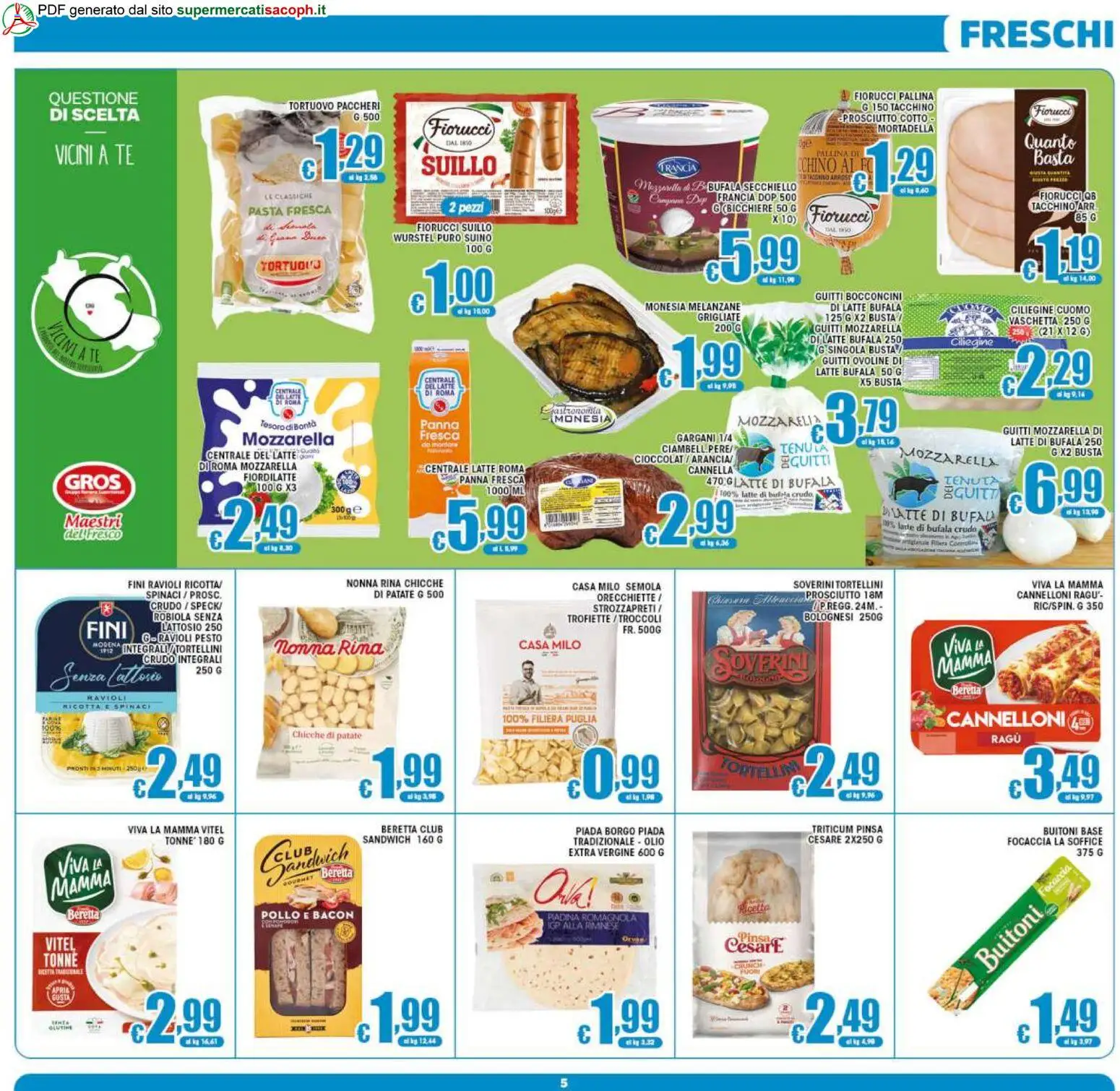 Volantino Sacoph del 01/07/2026 | Pagina: 5