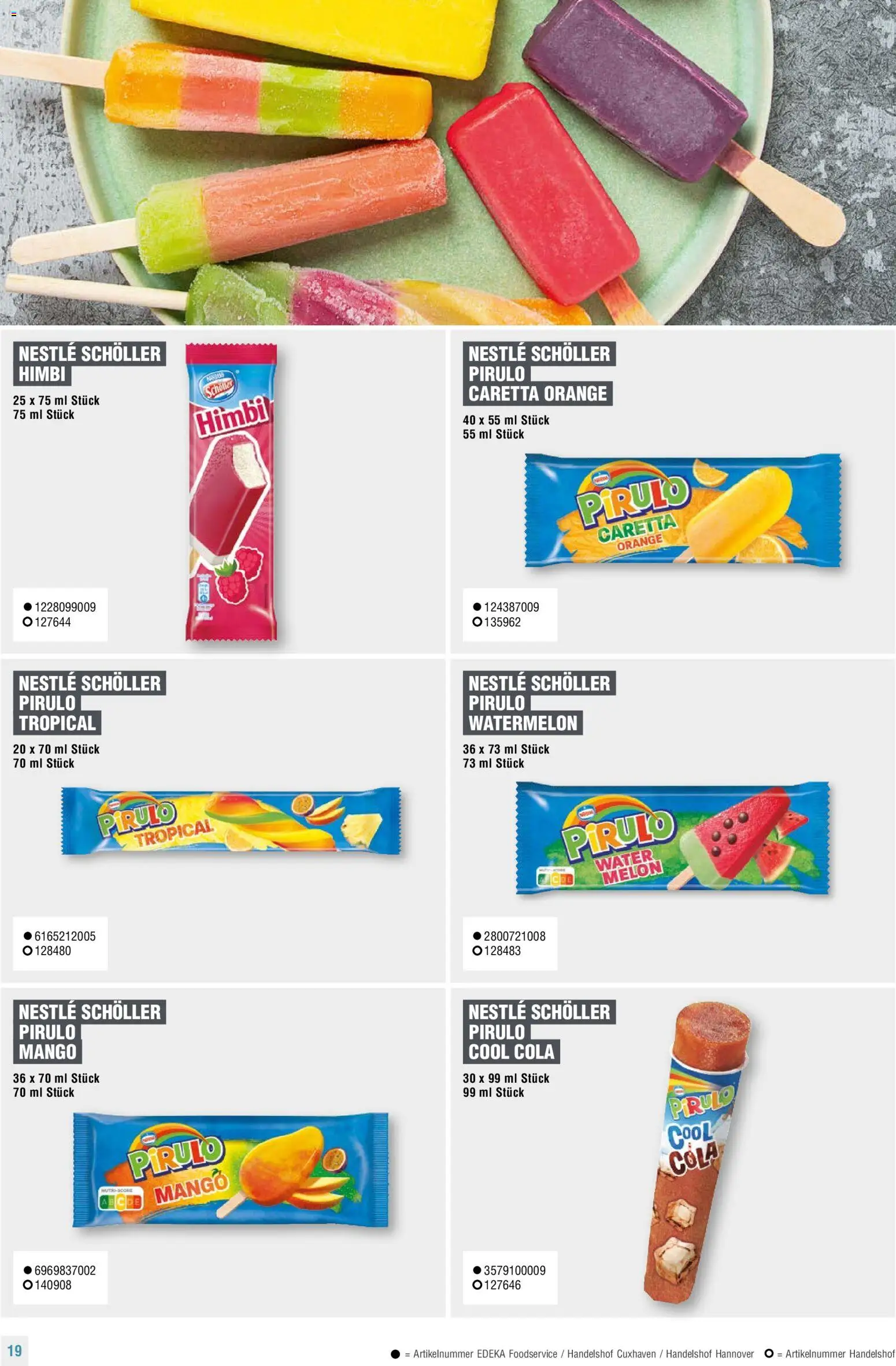 Handelshof Eiskonzept 2026 – gültig ab 01.01.2026 | Seite: 19 | Produkte: Cola, Mango