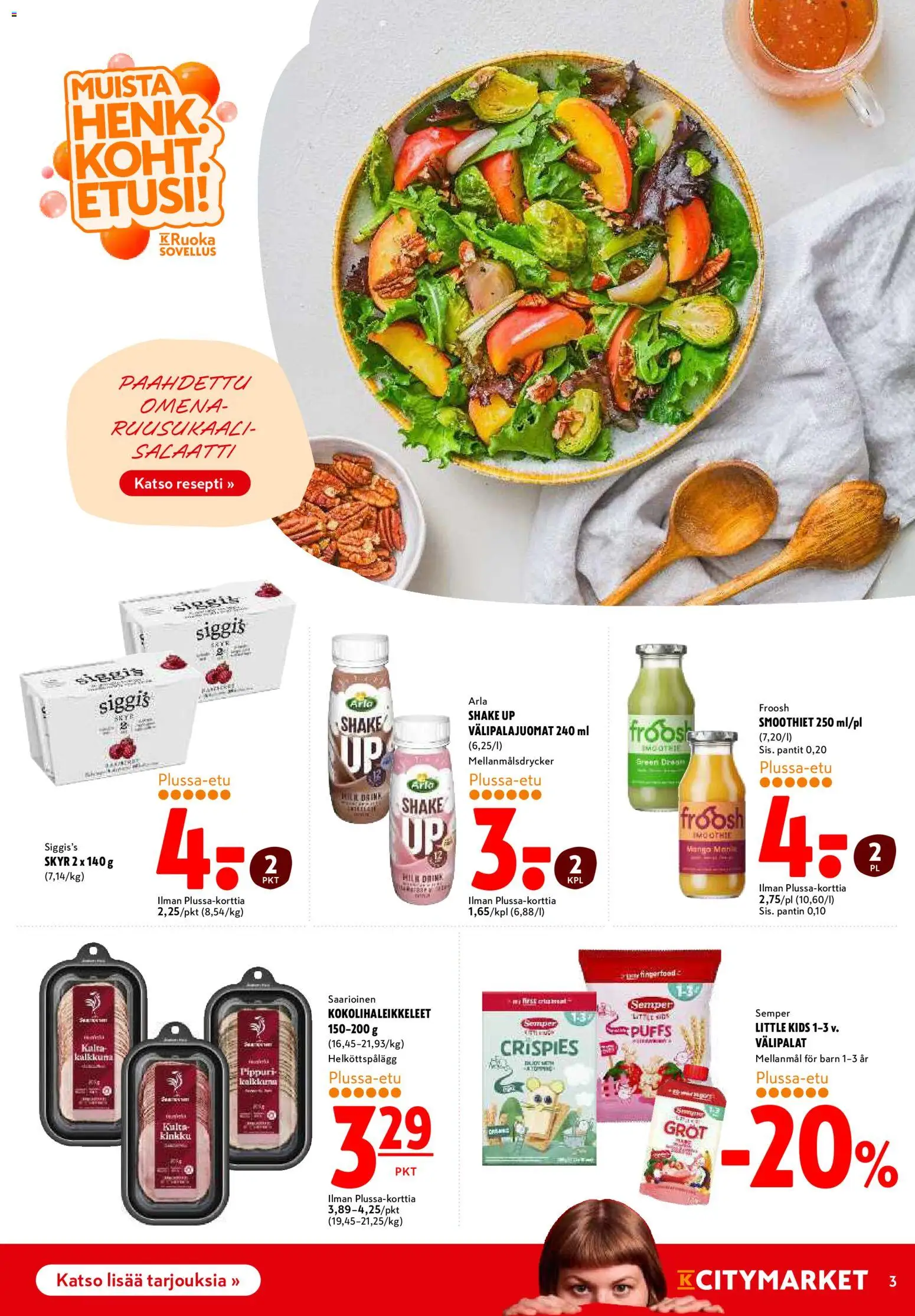K-Citymarket tarjoukset – voimassa 05/10/2026 alkaen | Sivu: 3