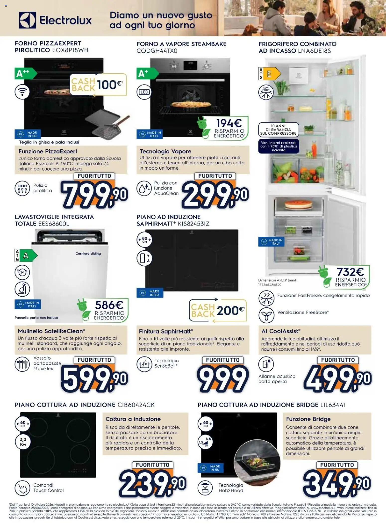 Volantino Unieuro del 10/08/2026 | Pagina: 28 | Prodotti: Porta, Compressore, Freezer, Forno