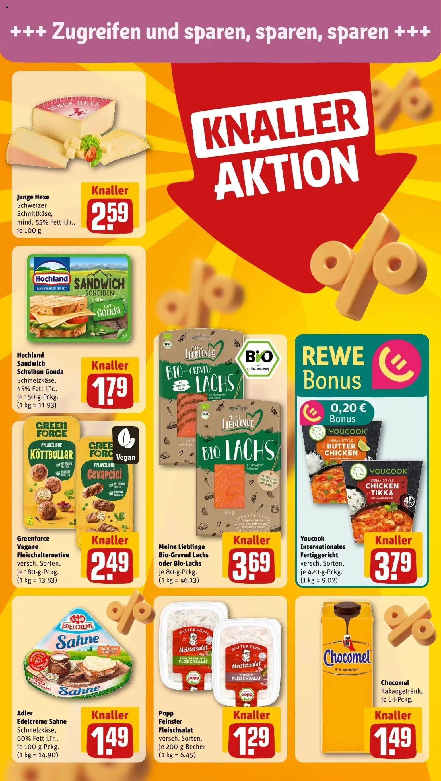 Rewe Prospekt Meckenbeuren	 – gültig ab 12.04.2026 | Seite: 12 | Produkte: Youcook, Butter, Chocomel, Sahne