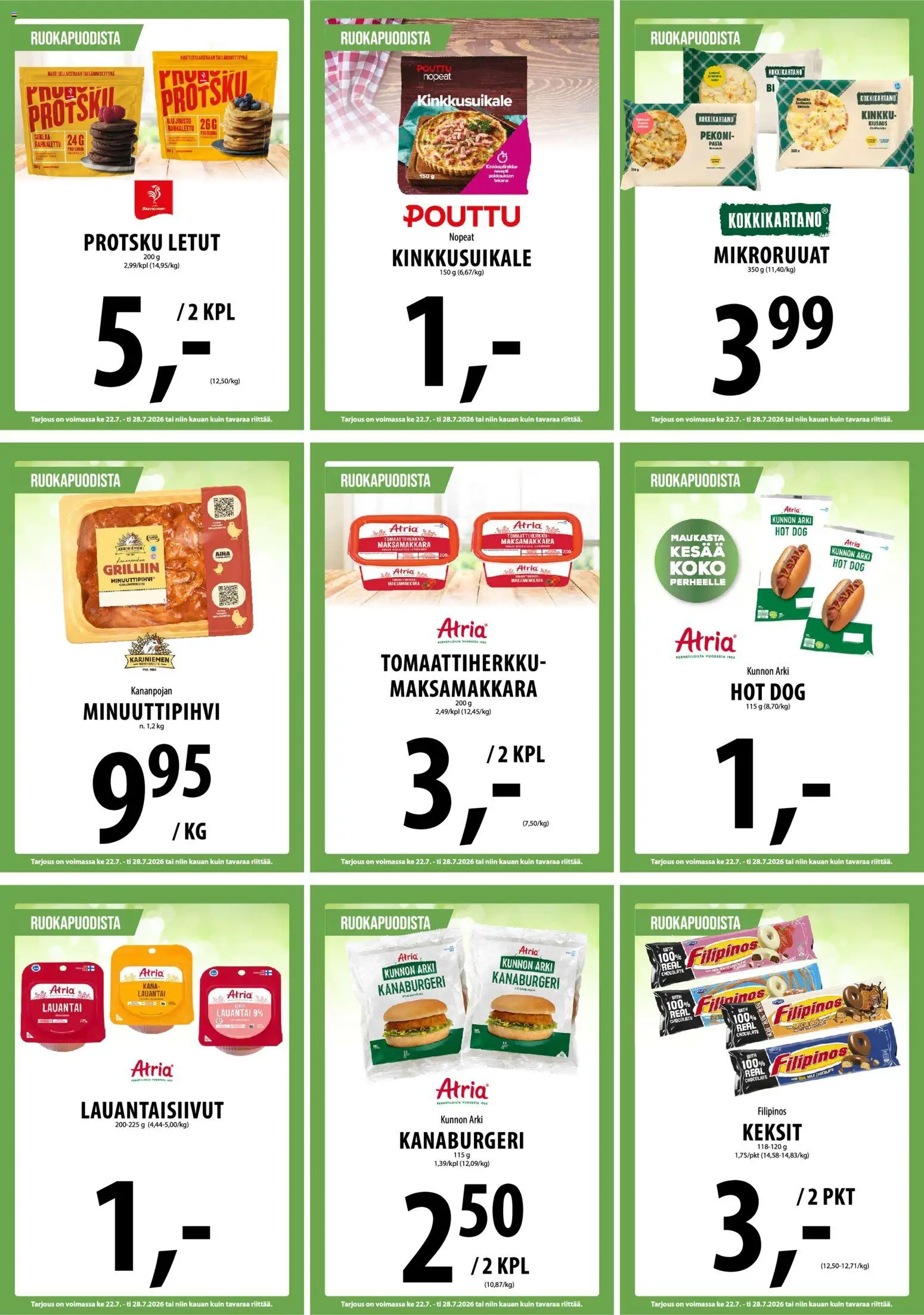 Tuuri tarjoukset – voimassa 22/07/2026 alkaen | Sivu: 13