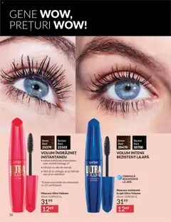 Ofertele Avon valabile de la 01.05.2026 | Pagină: 32 | Produse: Mascara, Ulei, Apă