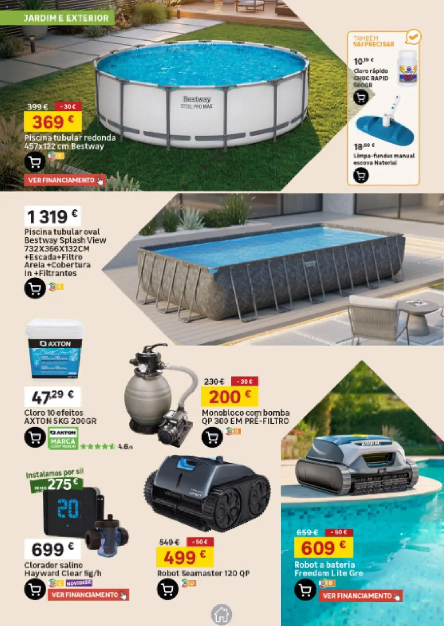 Leroy Merlin Arquipélago dos Açores │ válido de 30.04.2026 | Página: 11 | Produtos: Piscina, Bateria