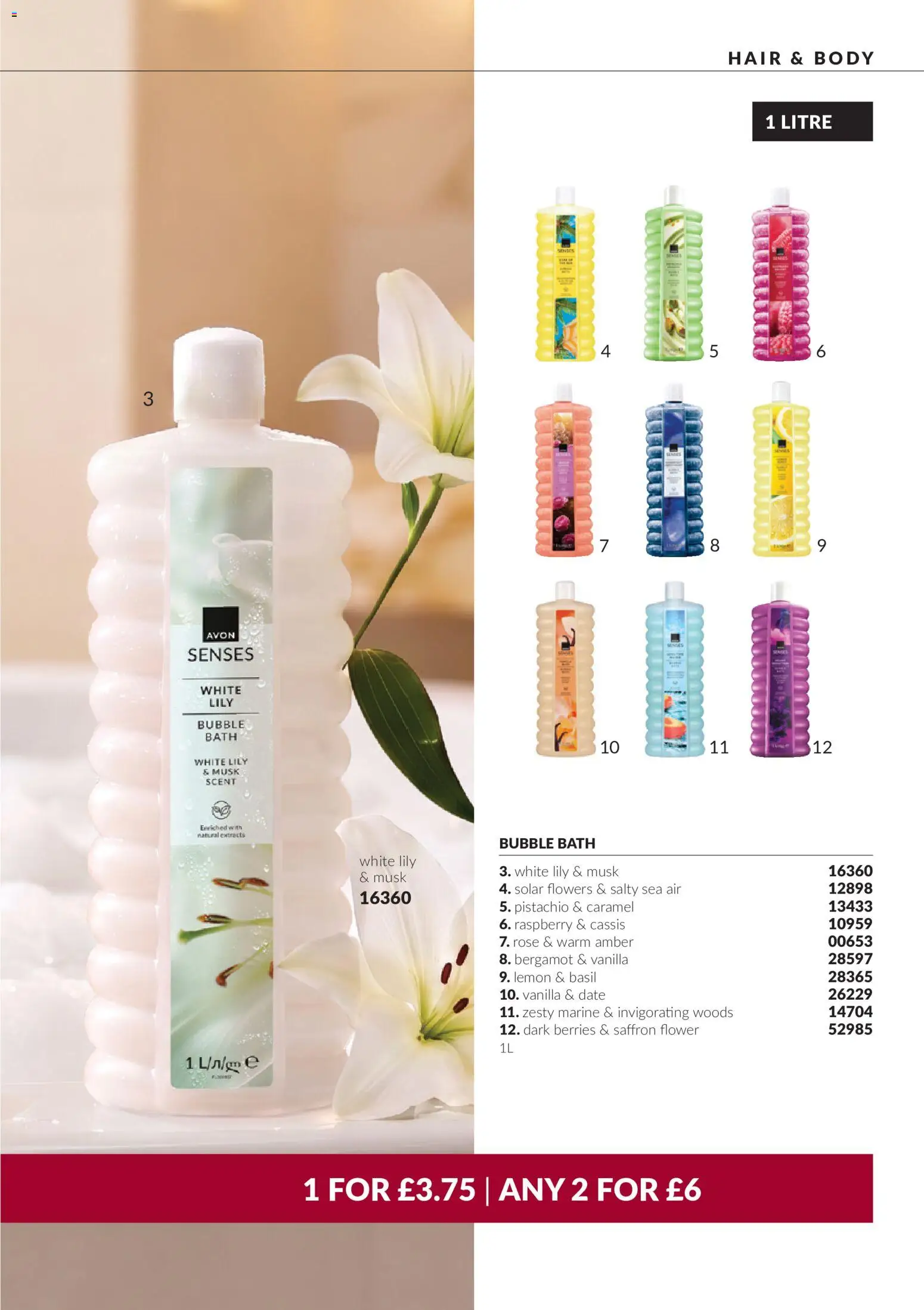 {H1} | Page: 175 | Products: Bath, Basil, Flowers, Raspberry