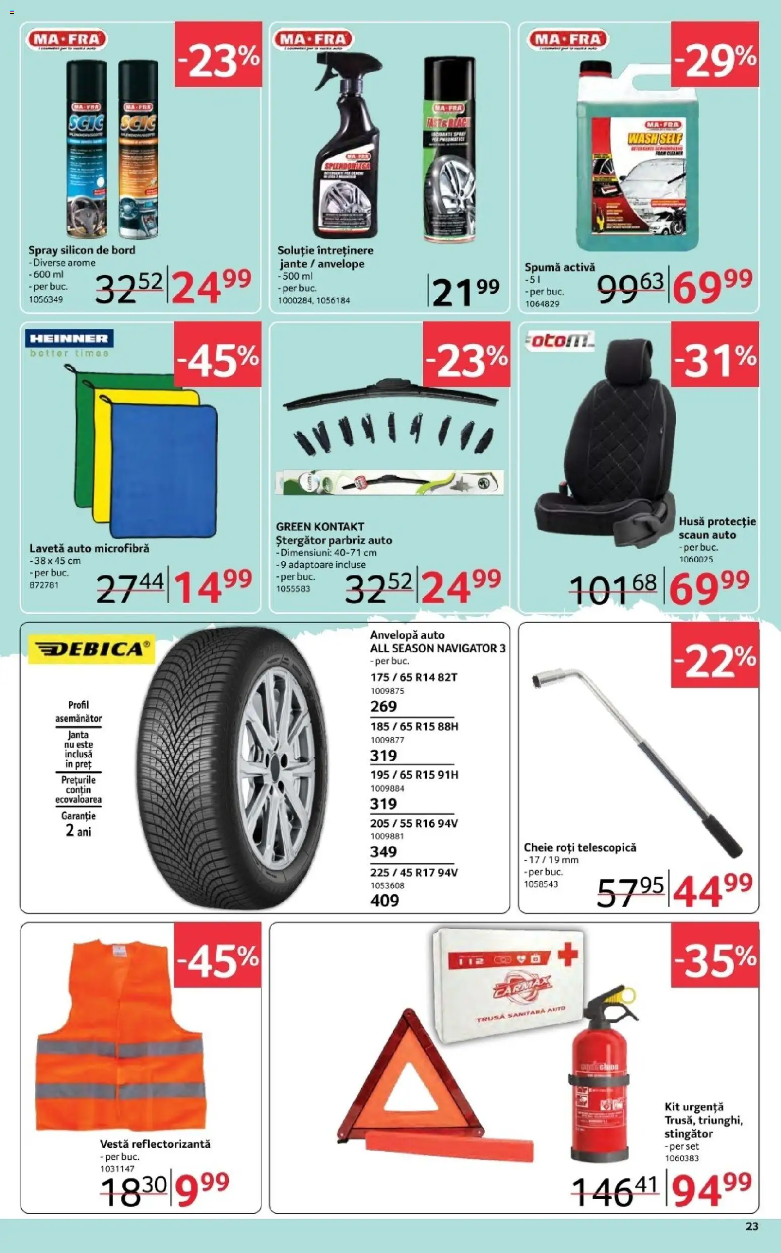 Noul catalog Selgros – valabil de la 06.03.2026 | Pagină: 23 | Produse: Scaun, Vestă