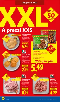 Anteprima del volantino Braciole di coppa di maiale XXL, 1000 g confezione valido a partire dal 02/07/2026 | Pagina: 10