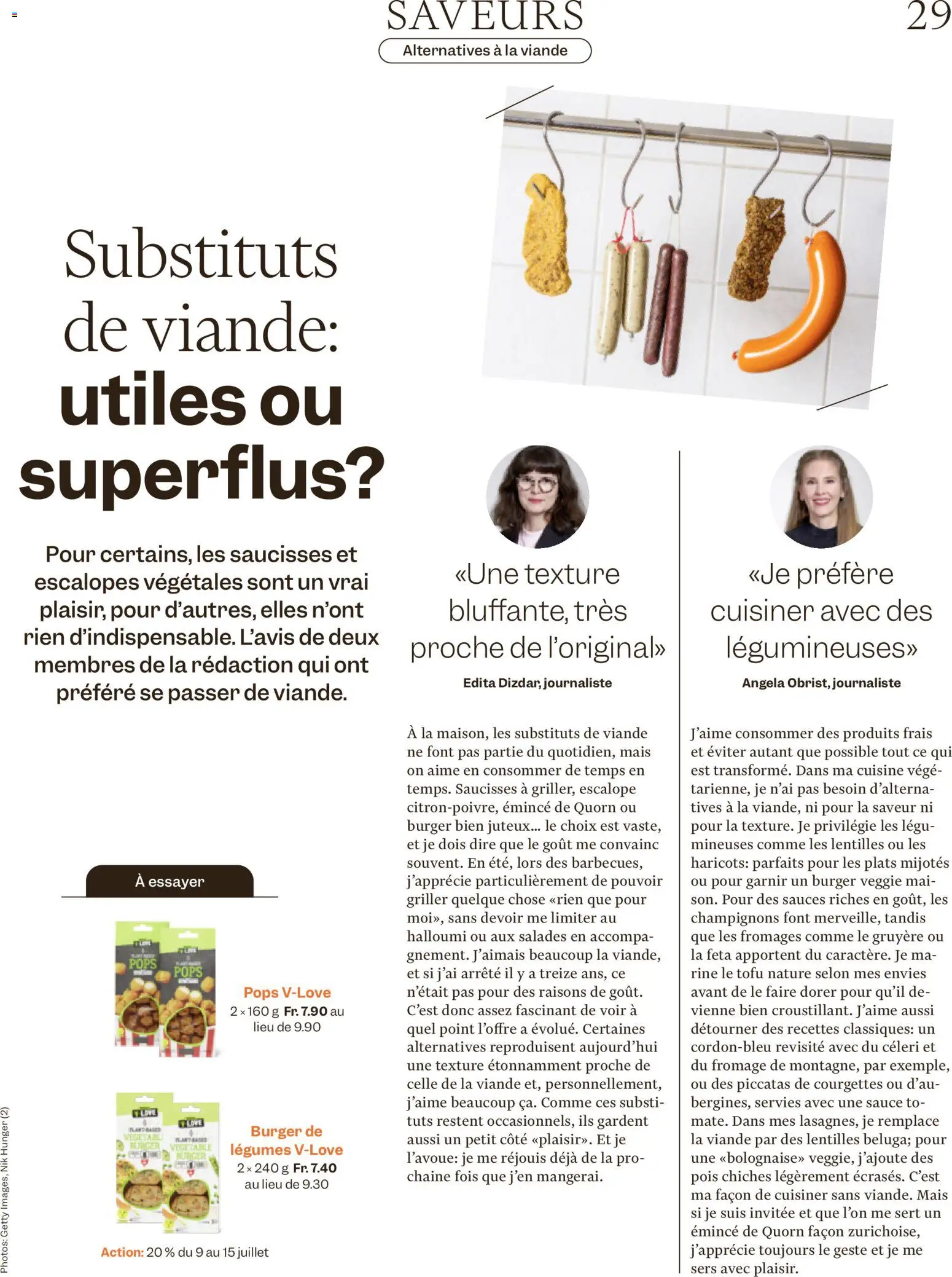Migros aktionen Magazine FR – gültig ab 08.07.2026 | Seite: 29