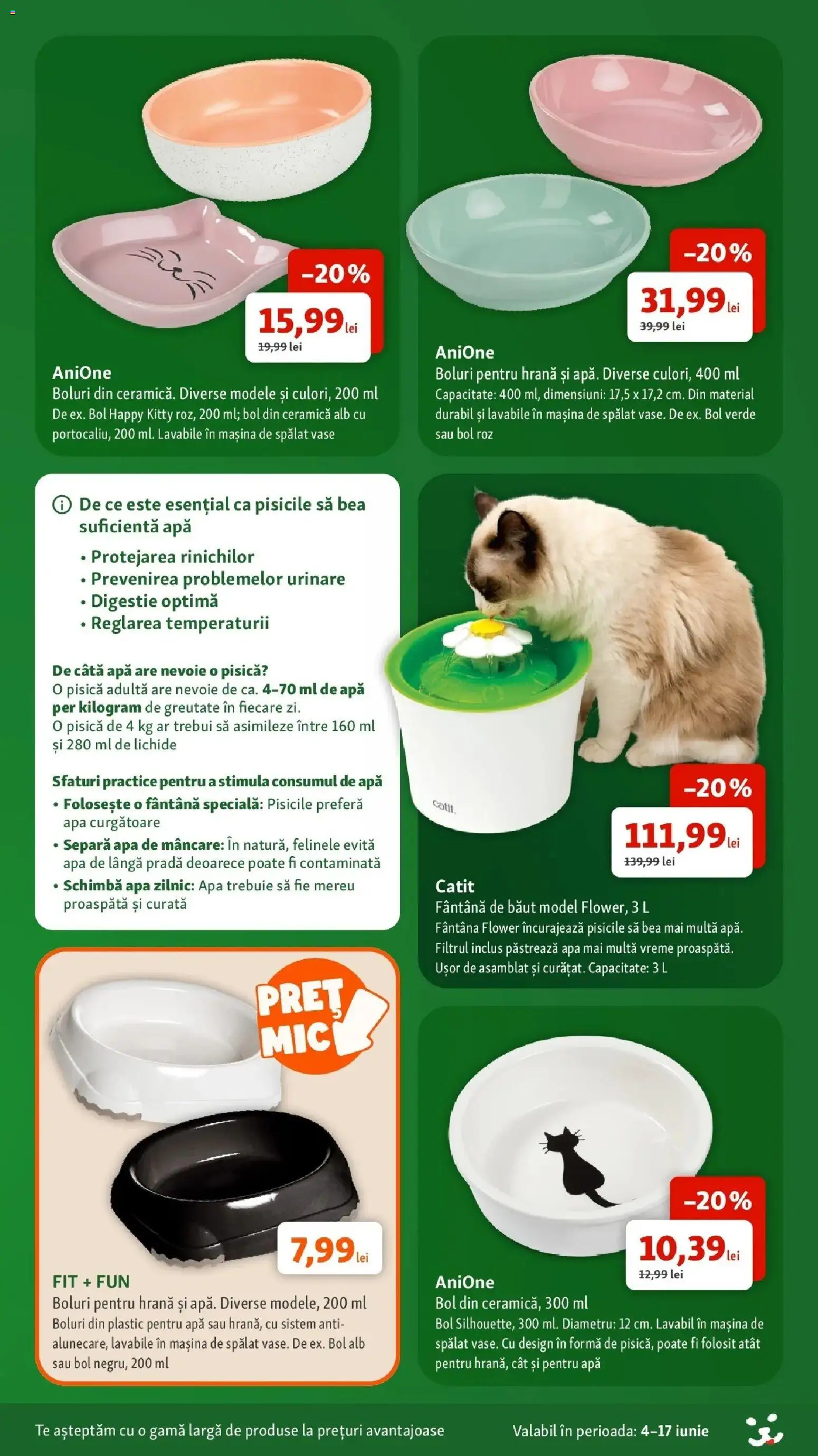 Noul catalog Fressnapf – valabil de la 04.06.2026 | Pagină: 11 | Produse: Mașină De Spălat, Mașină De Spălat Vase, Bol, Apă