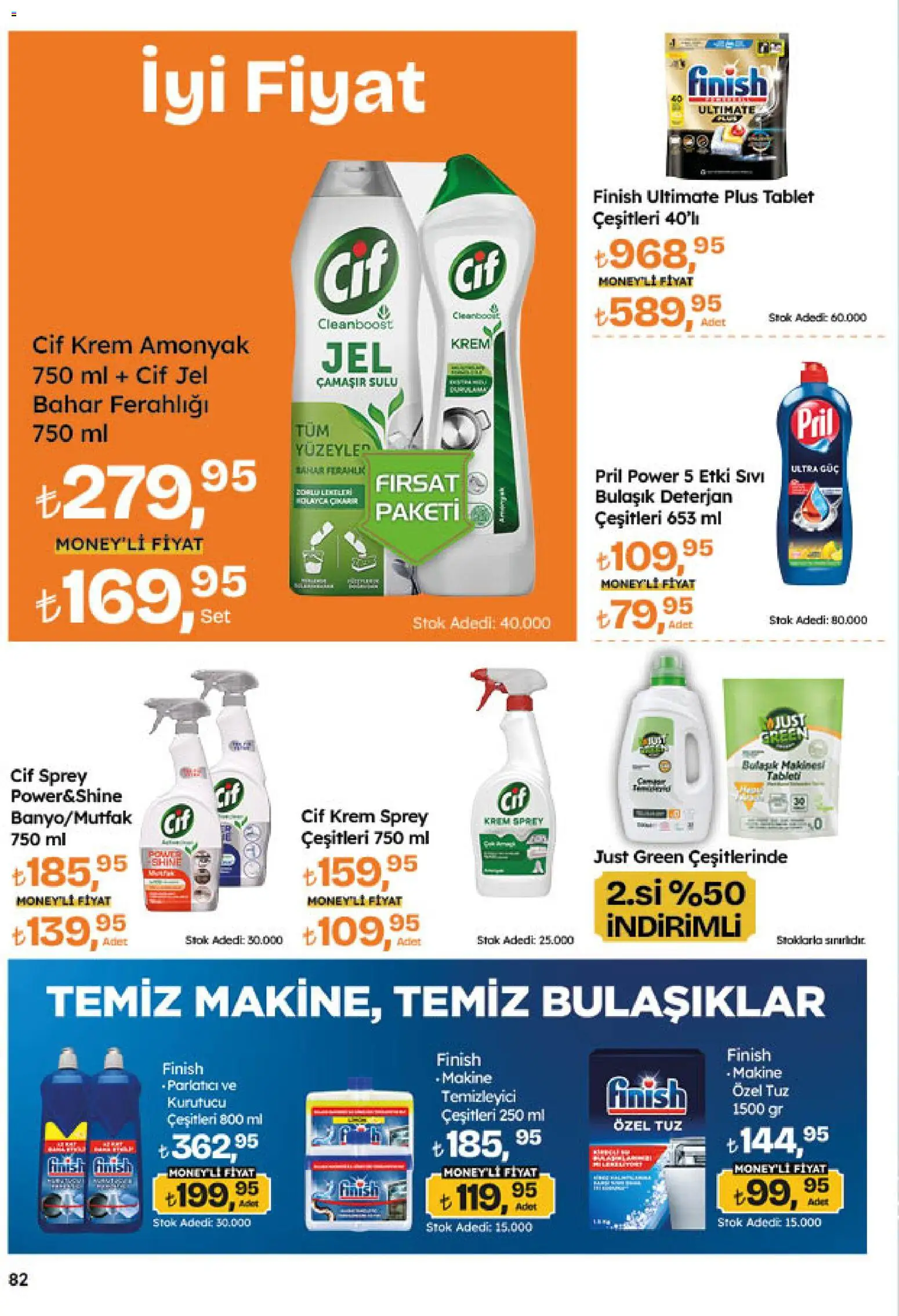 Migros Katalog - 5M Migroskop Dijital - 20 Ağustos 2026 tarihinden itibaren geçerlidir | Sayfa: 82 | Ürünler: Deterjan, Parlatıcı, Tablet, Kurutucu