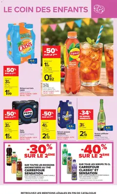 Carrefour - Prévisualisation de Soda PEPSI, Zéro Sucres ou Original, 6 x 33 cl. valide à partir de 24/08/2026 | Page: 17