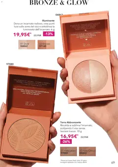 Anteprima del volantino Yves Rocher catalogo Tecnologia Anti-Caduta valido a partire dal 31/08/2026 | Pagina: 69 | Prodotti: Illuminante, Basso, Terra, Blush