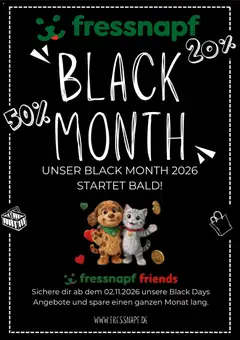 Fressnapf Black Friday Ankündigung ab 16.10.2026 gültig
