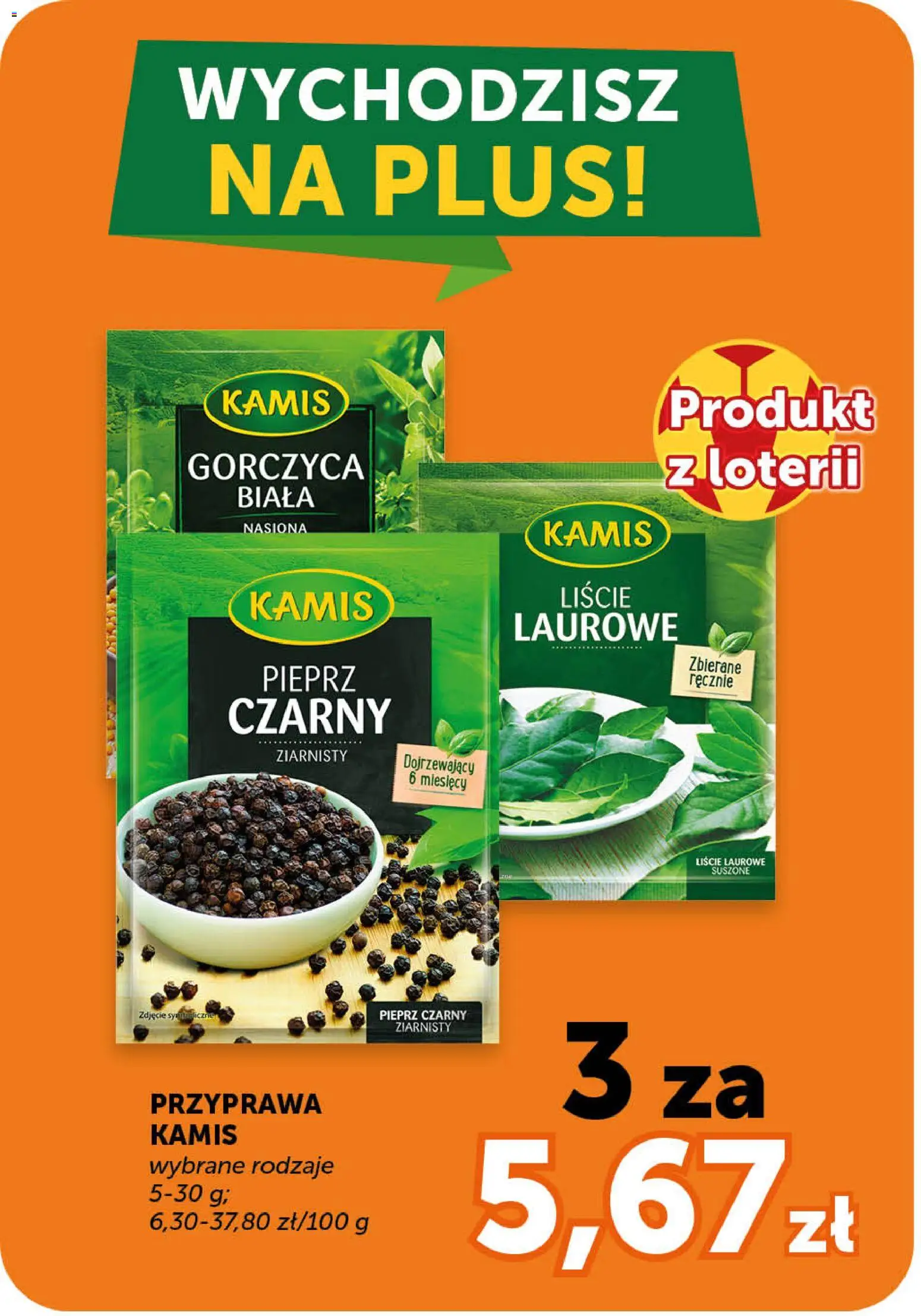 Groszek gazetka - Market od 18.06.2026 | Strona: 18 | Produkty: Gorczyca, Nasiona, Pieprz