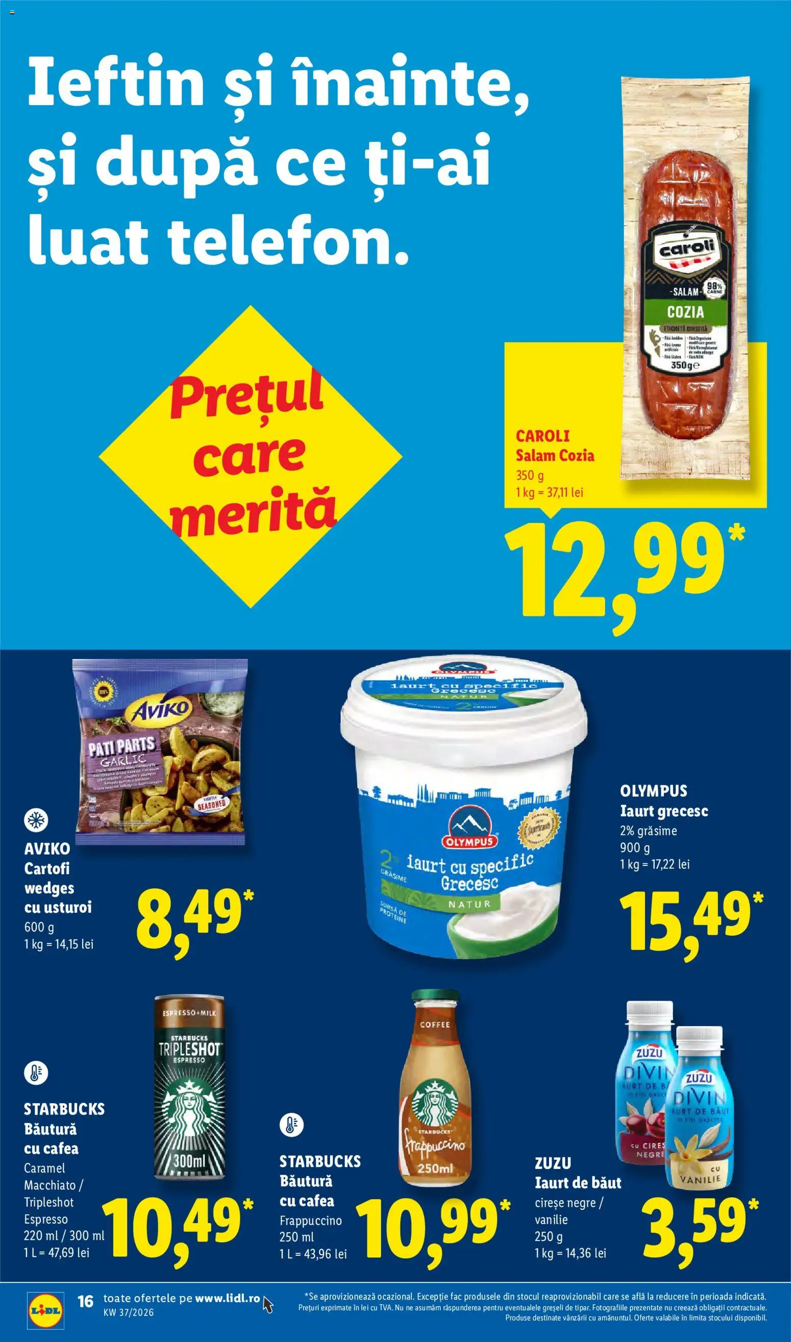 Noul catalog Lidl – valabil de la 07.09.2026 | Pagină: 16