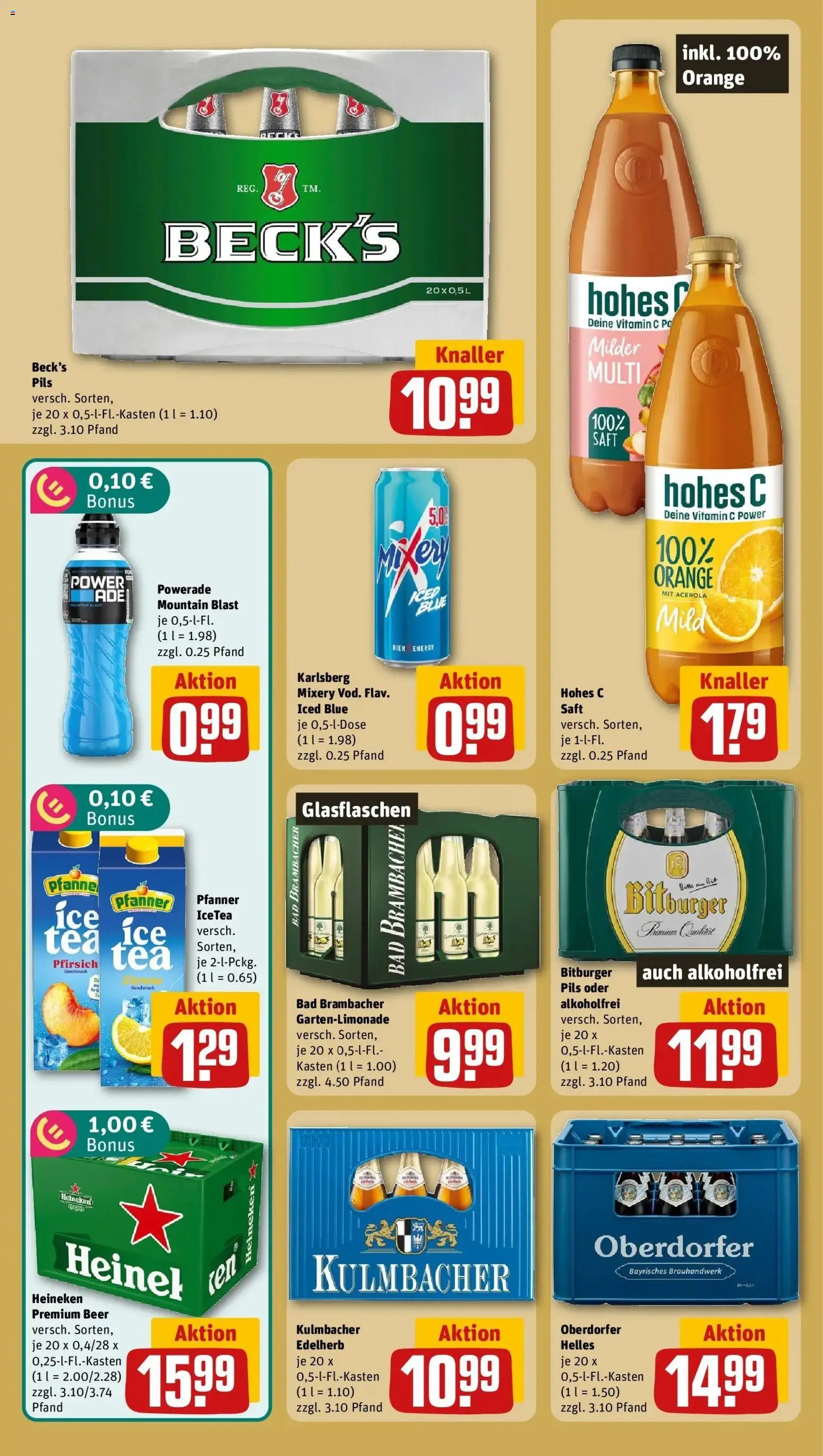 REWE Prospekt ab 31.08.2026 zum Blättern » Angebote | Seite: 20 | Produkte: Energy, Pfirsich, Mixery, Saft