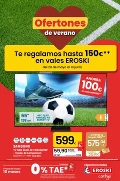 Vista previa Eroski Conekta Ofertones de verano válido desde el 28.05.2026