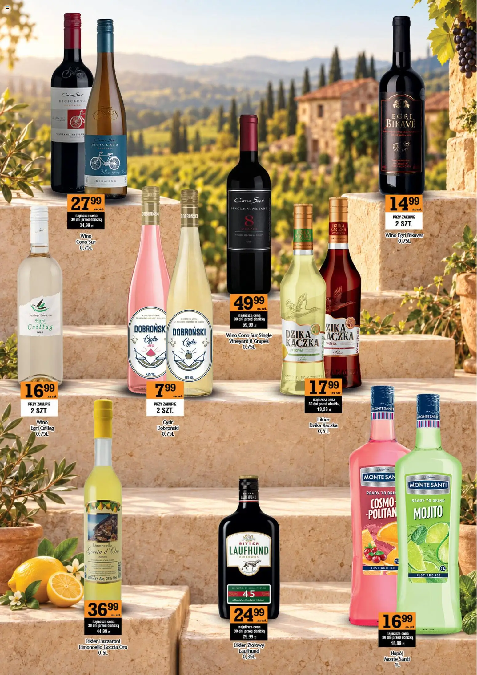 Gram Market gazetka - Barek od 01.10.2026 | Strona: 3 | Produkty: Mojito, Kaczka, Monte Santi, Limoncello