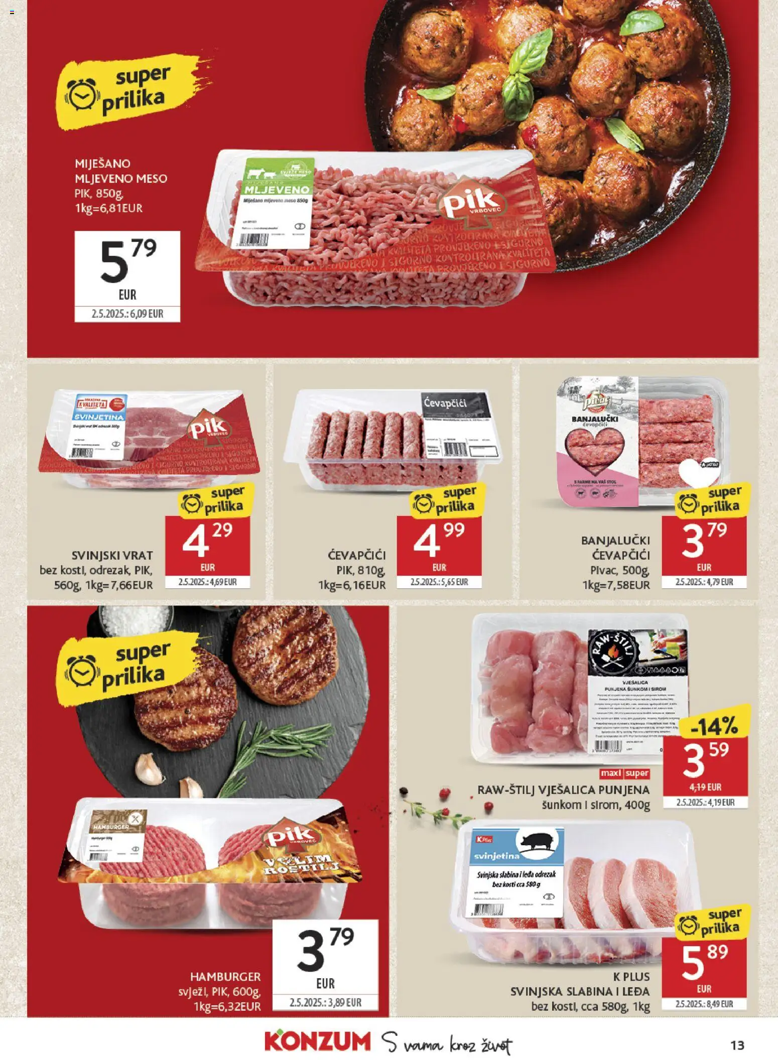 Konzum katalog | vrijedi od 28.10.2026 | Stranica: 13