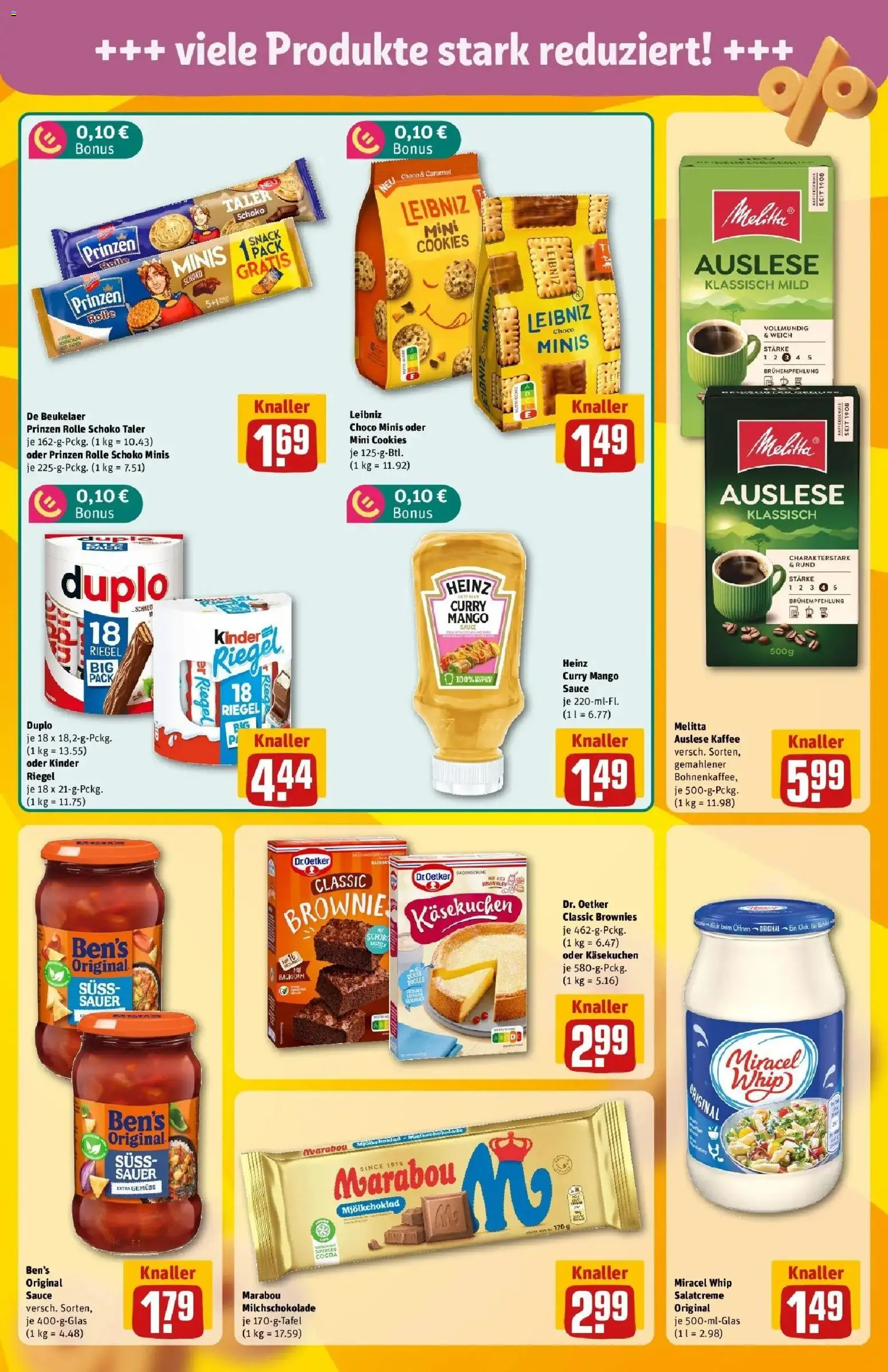 REWE Prospekt ab 14.09.2026 zum Blättern » Angebote | Seite: 17 | Produkte: Kaffee, Miracel whip, Gemüse, Mango