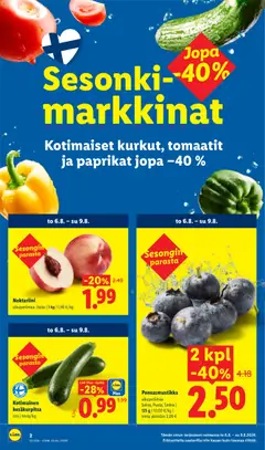 Lidl-mainoslehti voimassa 06/08/2026 alkaen | Sivu: 2