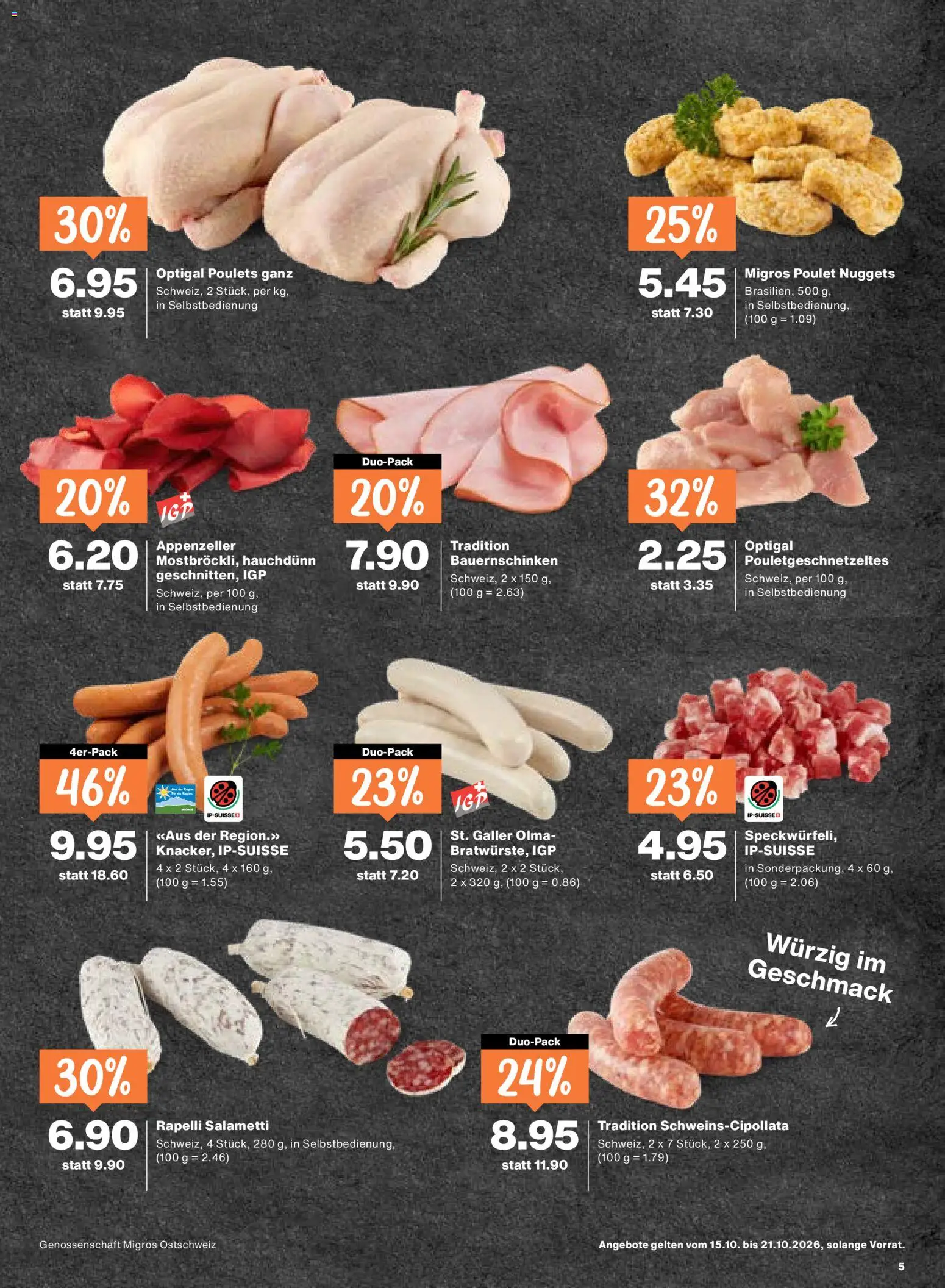 Migros aktionen – gültig ab 15.10.2026 | Seite: 5