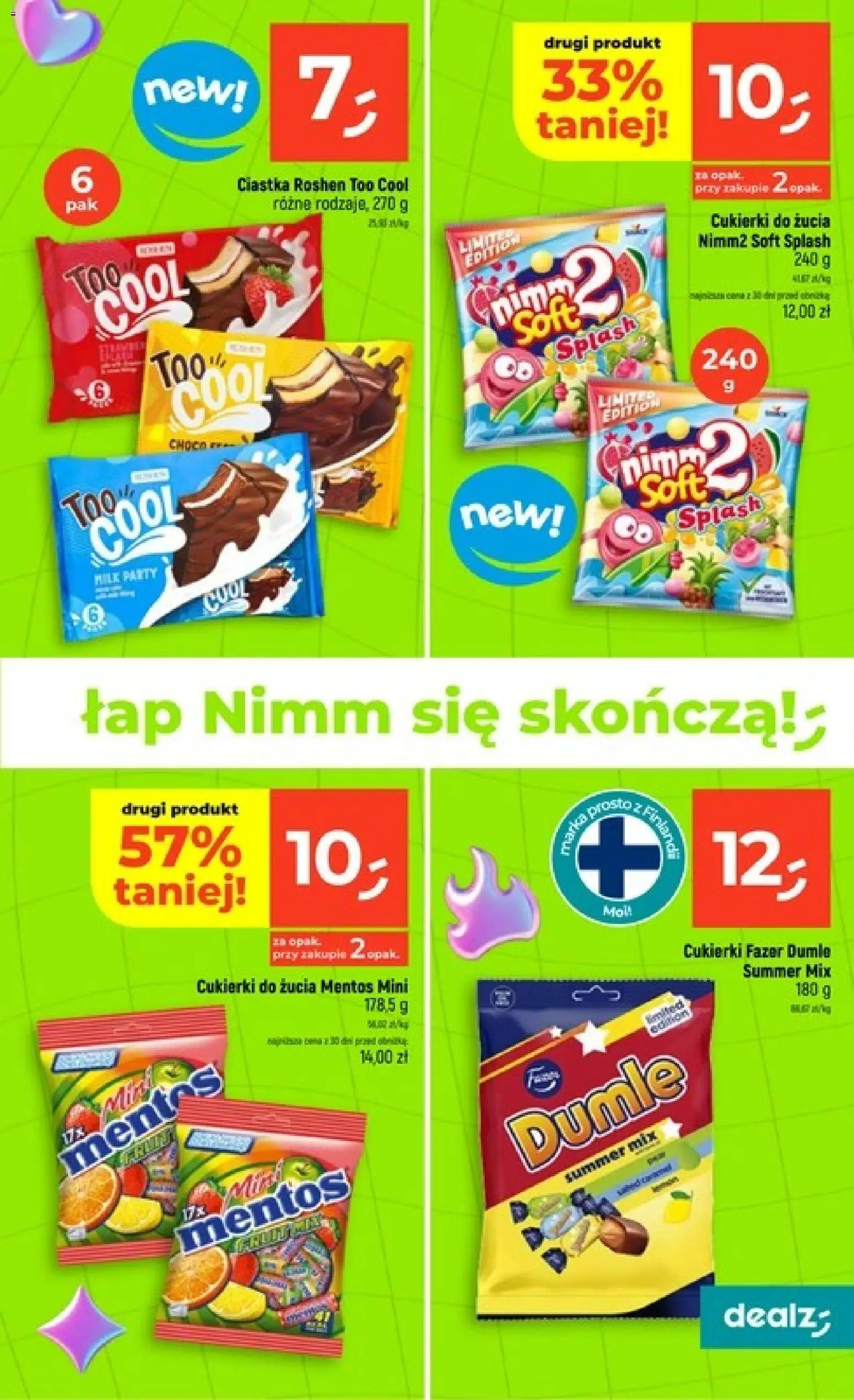 Dealz gazetka od 13.08.2026 | Strona: 13 | Produkty: Cukierki, Ciastka