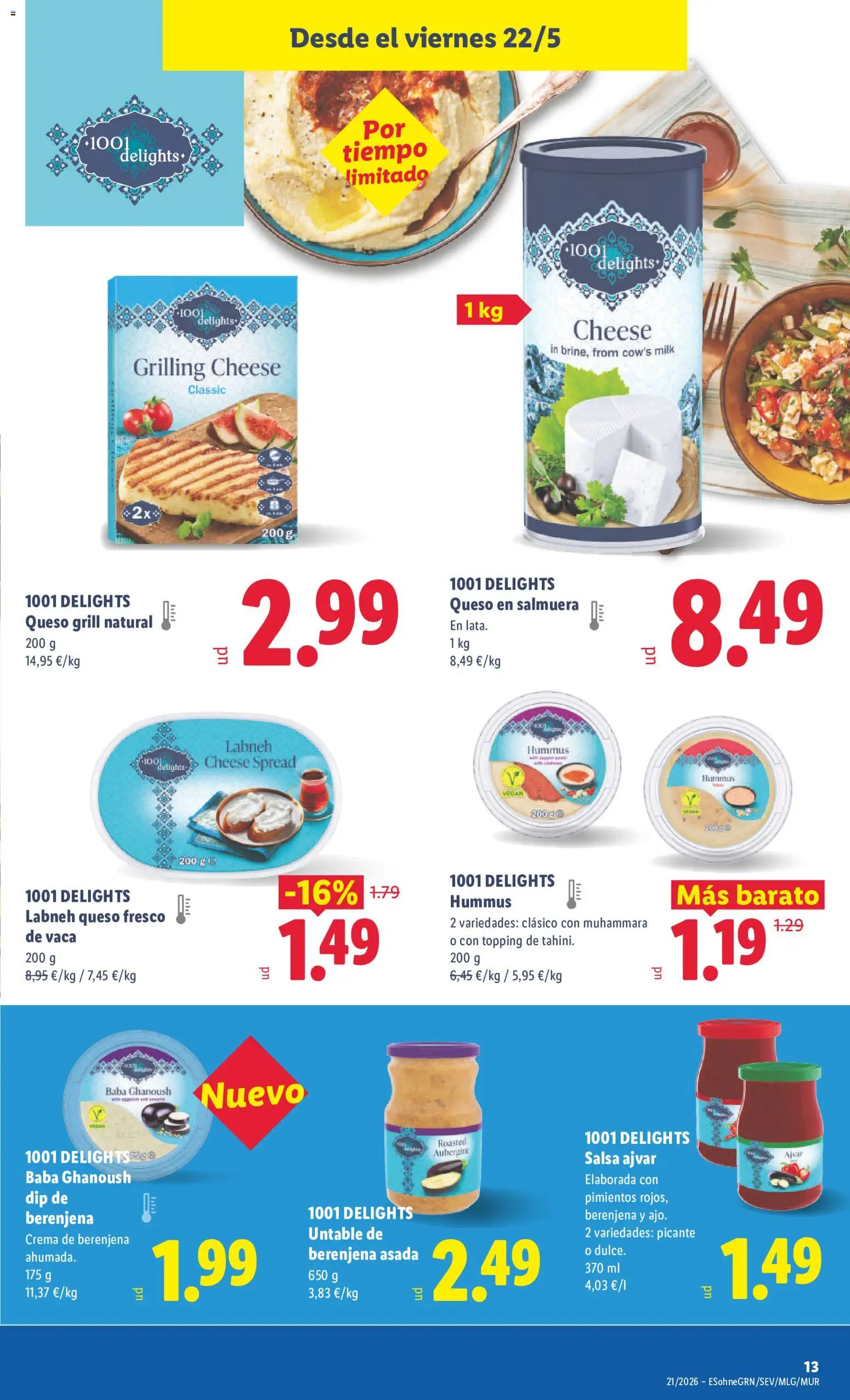 Lidl folleto │ válido desde el 18.05.2026 | Página: 29 | Productos: Queso, Queso fresco, Crema