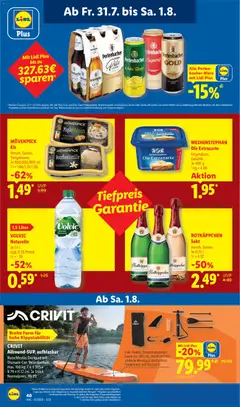 Lidl Prospekt ab 27.07.2026 gültig | Seite: 64 | Produkte: Rotkappchen sekt, Pils, Rotkäppchen, Eis