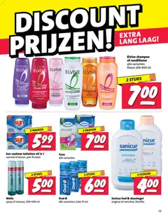 Nettorama folder - Voorbeeld van een folder van Nettorama, geldig van 29-06-2026 | Pagina: 19 | Producten: Bad, Shampoo, Conditioner, Douchegel