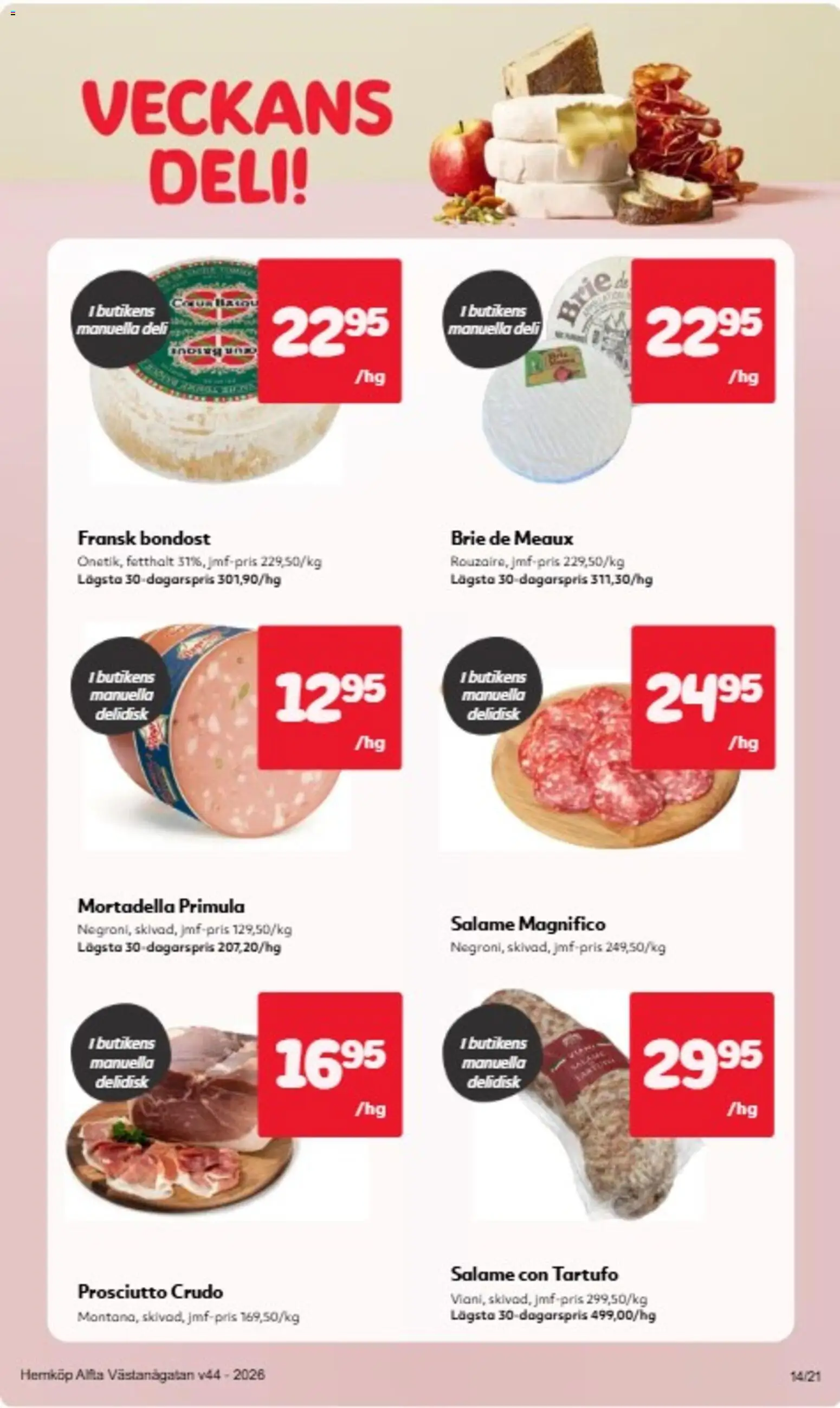 Hemköp reklamblad aktuell från 26/10/2026 | Sida: 14