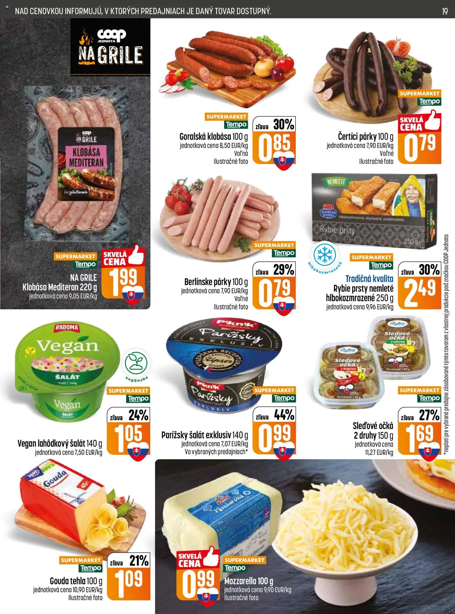 Nové COOP Jednota akcie – leták je platný od 04.06.2026 | Strana: 19