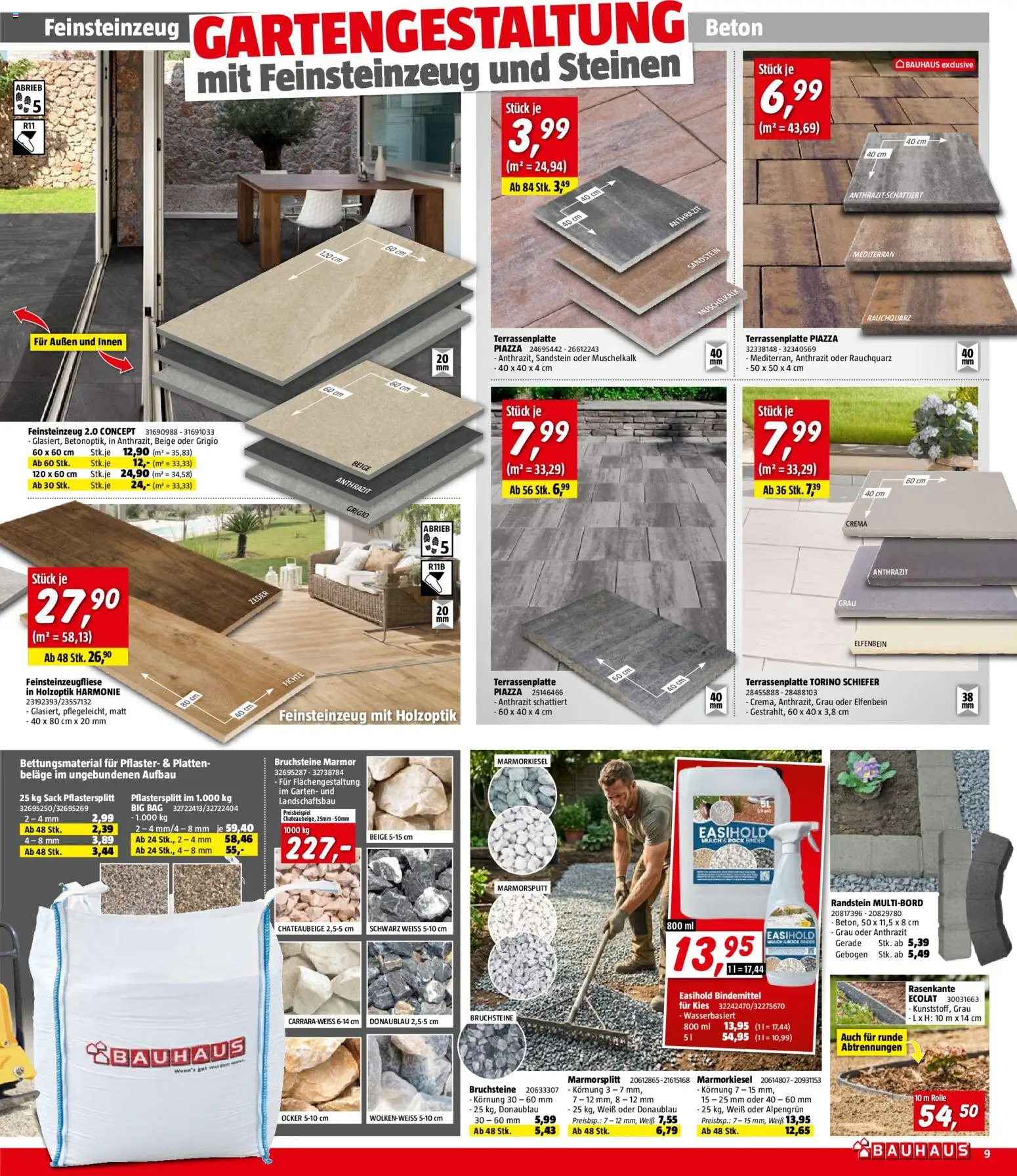 Bauhaus Prospekt aktuell gültig ab 19.08.2026 | Seite: 9