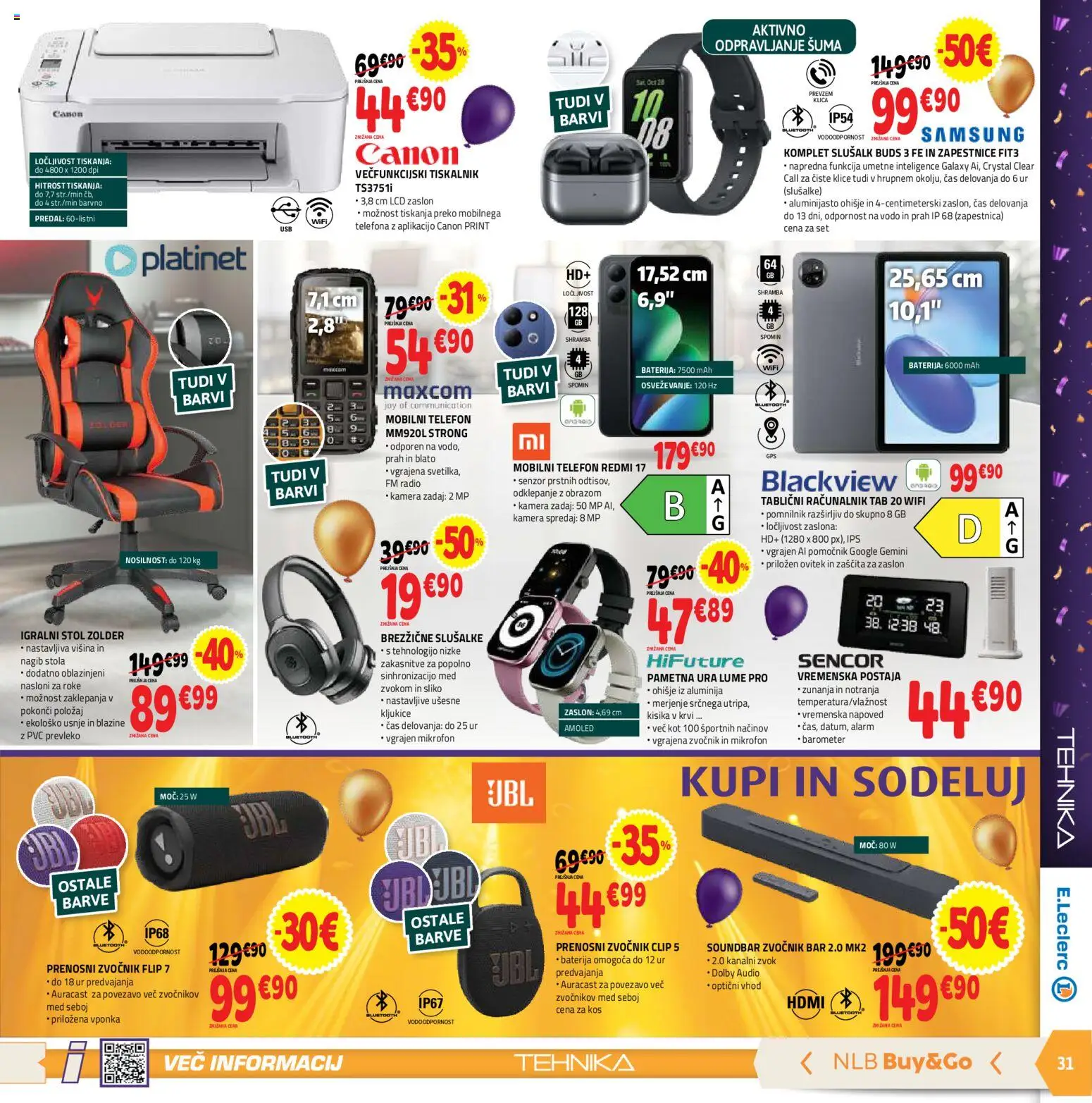 Novi E.leclerc katalog ponudbe – veljaven od 14.10.2026 | Stran: 31