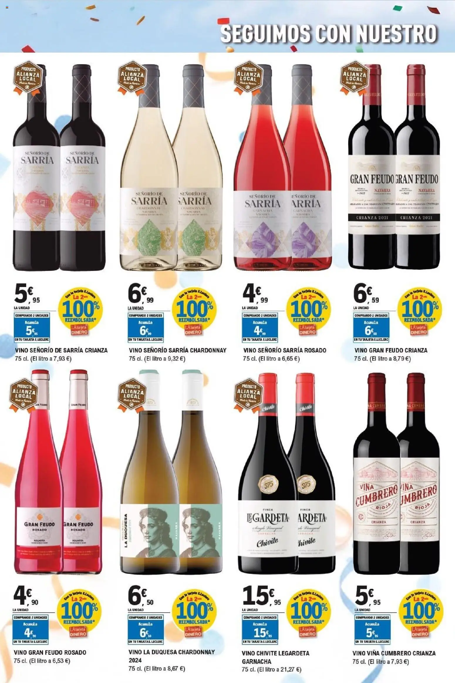 E.Leclerc Aniversario │ válido desde el 29/07/2026 | Página: 10 | Productos: Vino