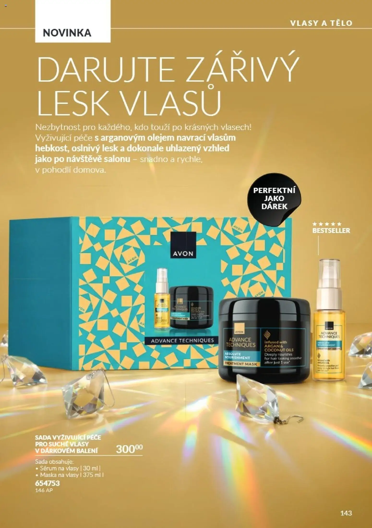 Avon Katalog 11/2026 od 01.11.2026 | Strana: 143 | Produkty: Sérum, Maska na vlasy, Maska