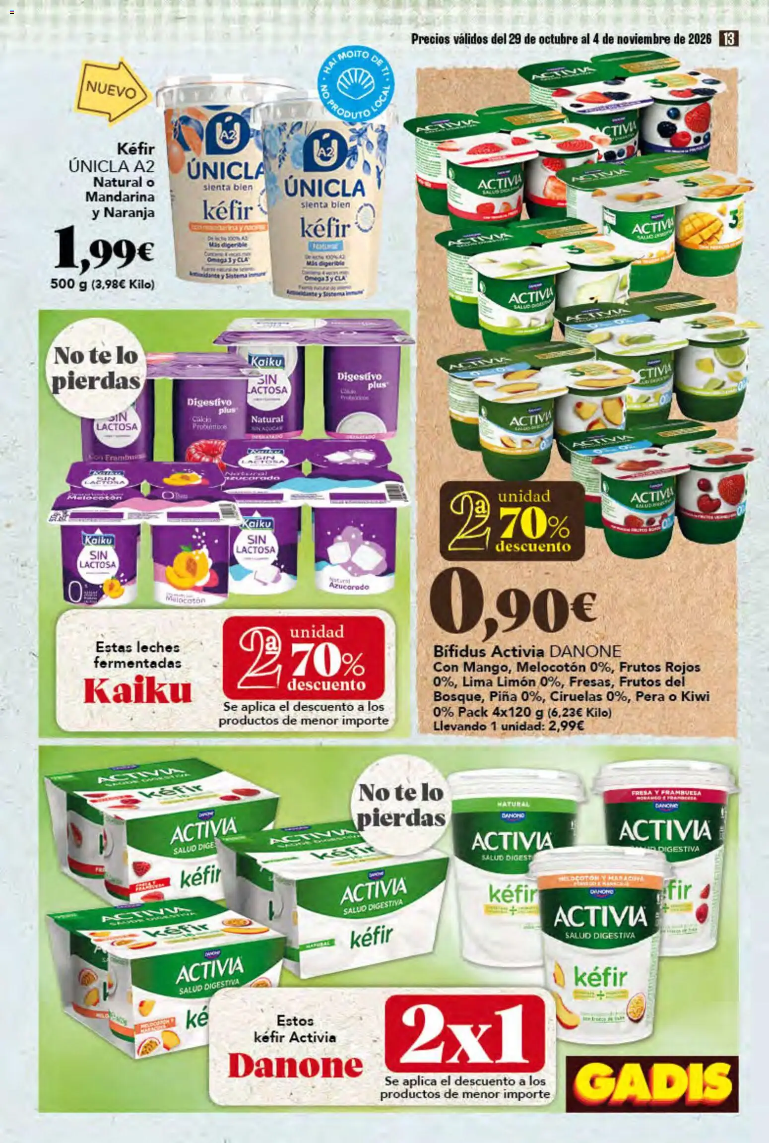 Gadis folleto │ válido desde el 29/10/2026 | Página: 13