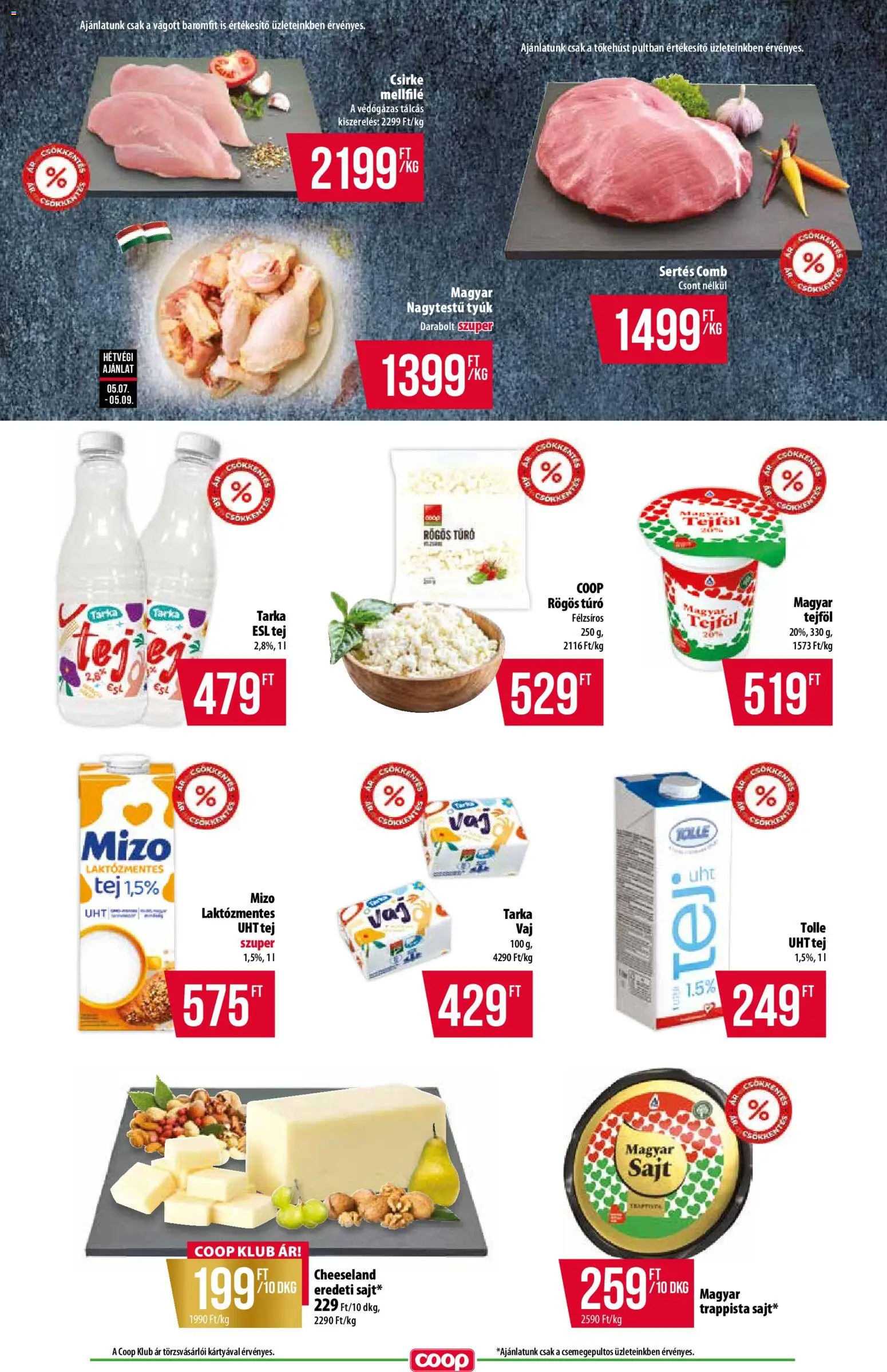 COOP akciós ujság - amely érvényes a következő dátumtól: 07.05.2026 | Oldal: 3