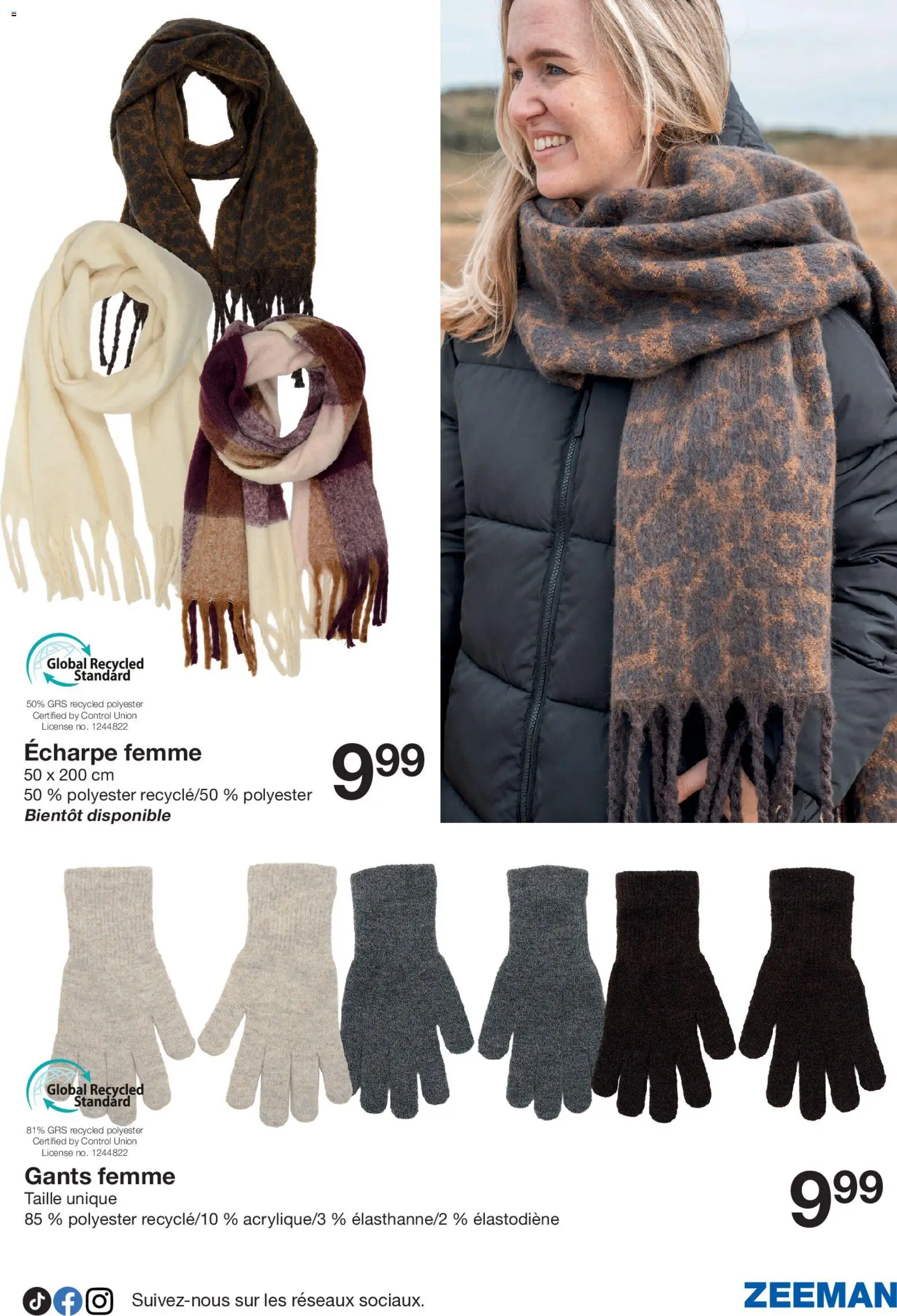 {H1} | Page: 12 | Produits: Écharpe, Gants femme, Gants