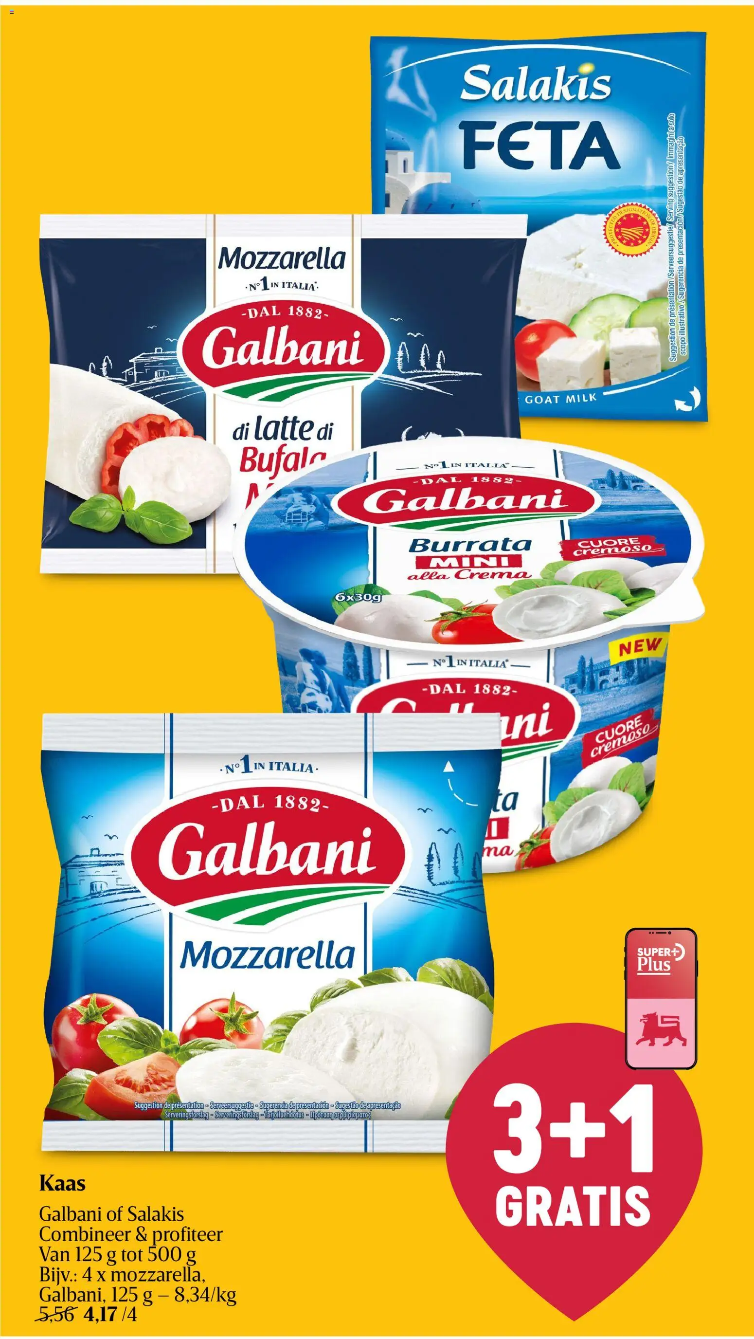 {H1} | Pagina: 18 | Producten: Mozzarella, Feta, Kaas