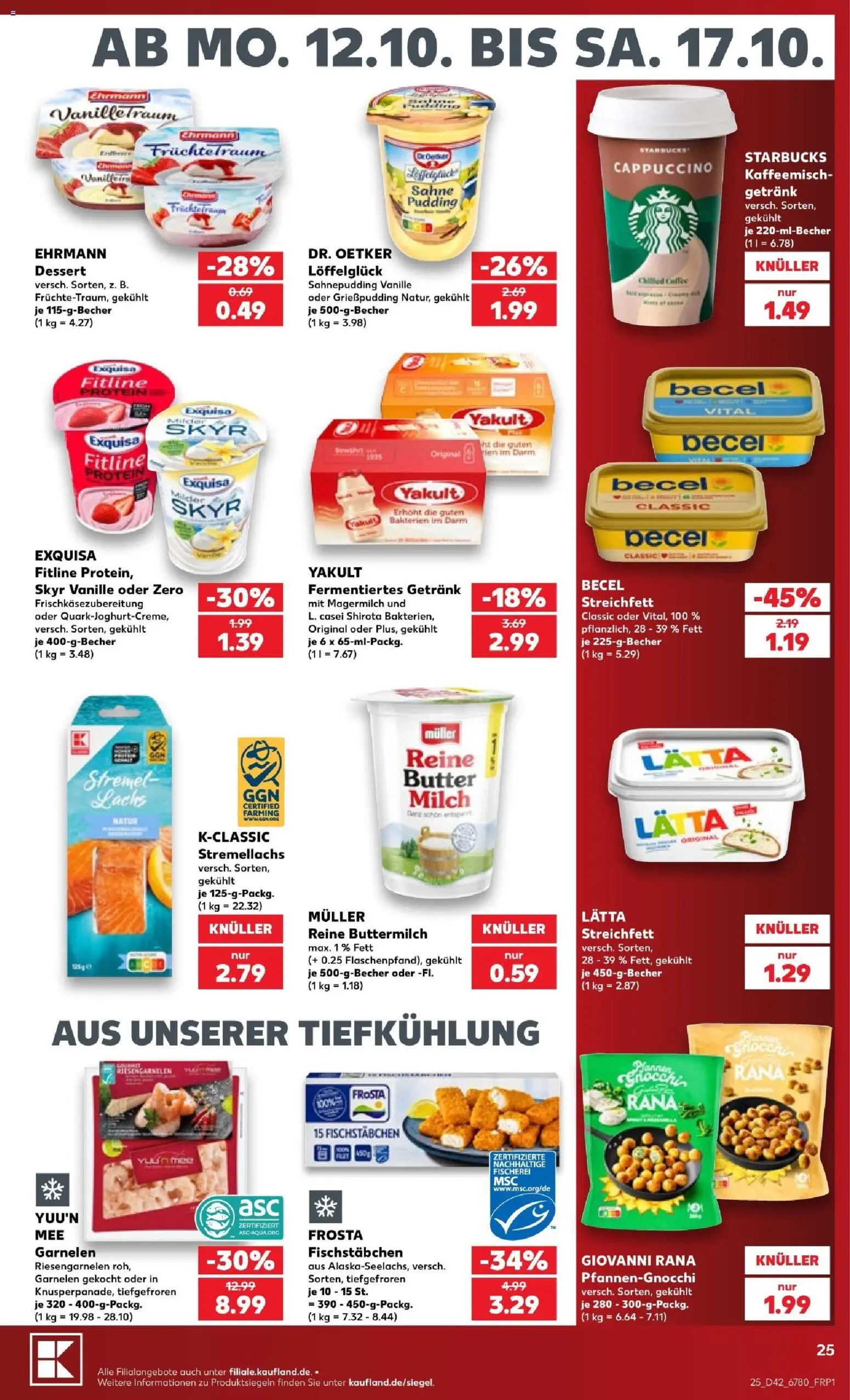 Kaufland Prospekt Rostock – gültig ab 12.10.2026 | Seite: 29 | Produkte: Beilagen, Hahnchen, Schnitzel, Salami