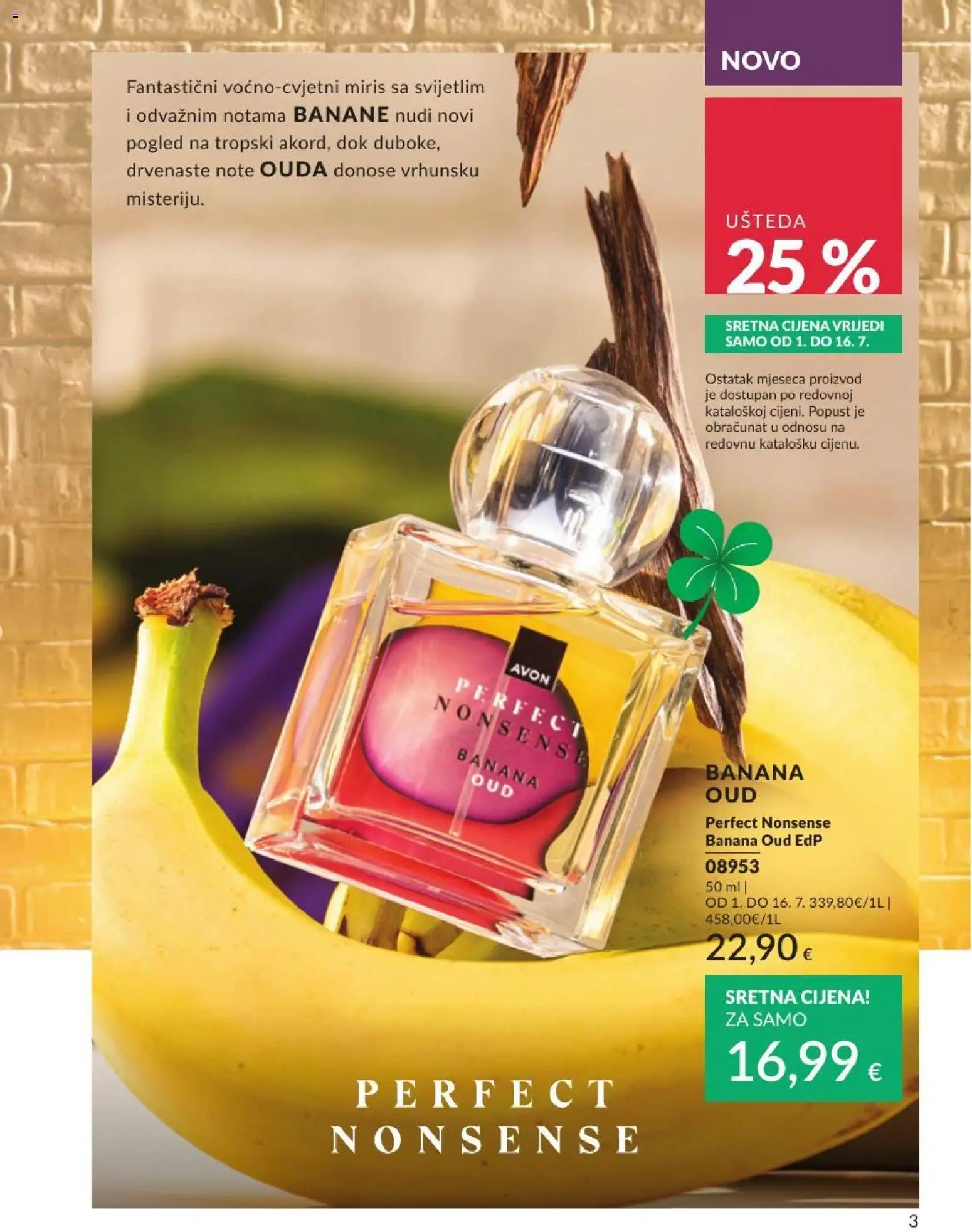 Avon katalog | vrijedi od 30.06.2026 | Stranica: 3 | Proizvodi: Miris, Banane