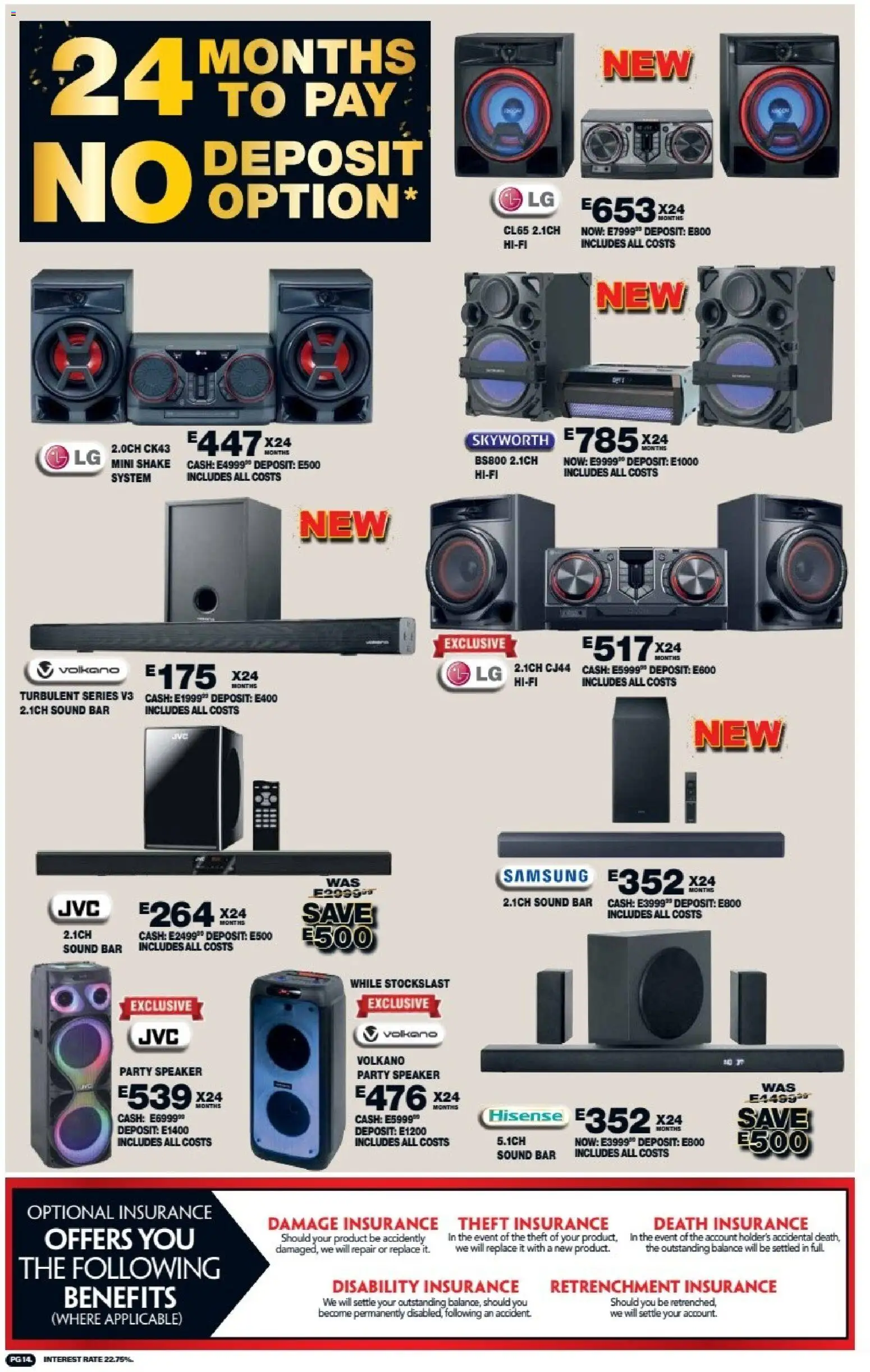 New Lewis Stores catalogue – valid from 10/08/2026 | Page: 14 | Products: Speaker