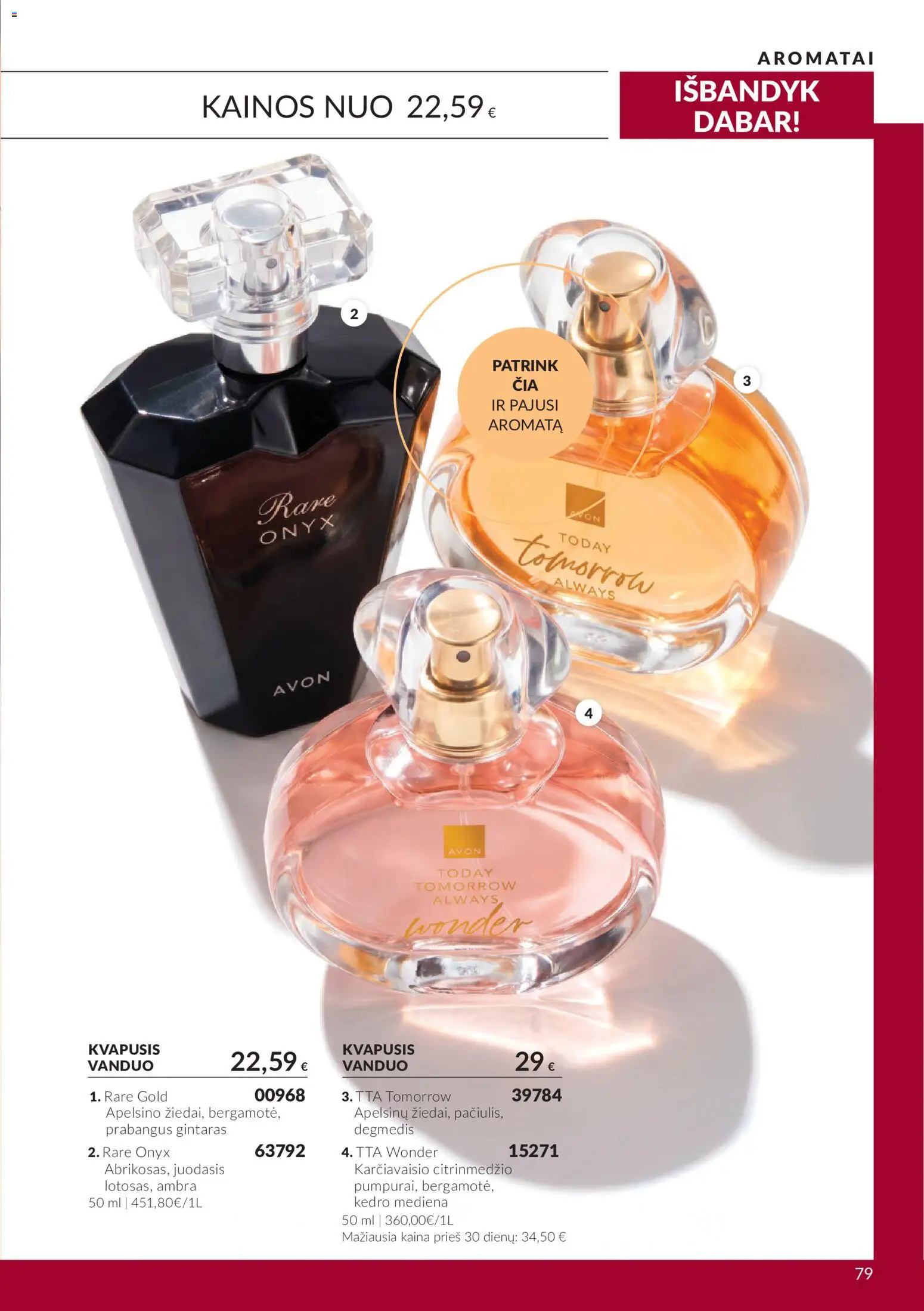 AVON akcijos nuo 2026.09.30 | Puslapis: 79