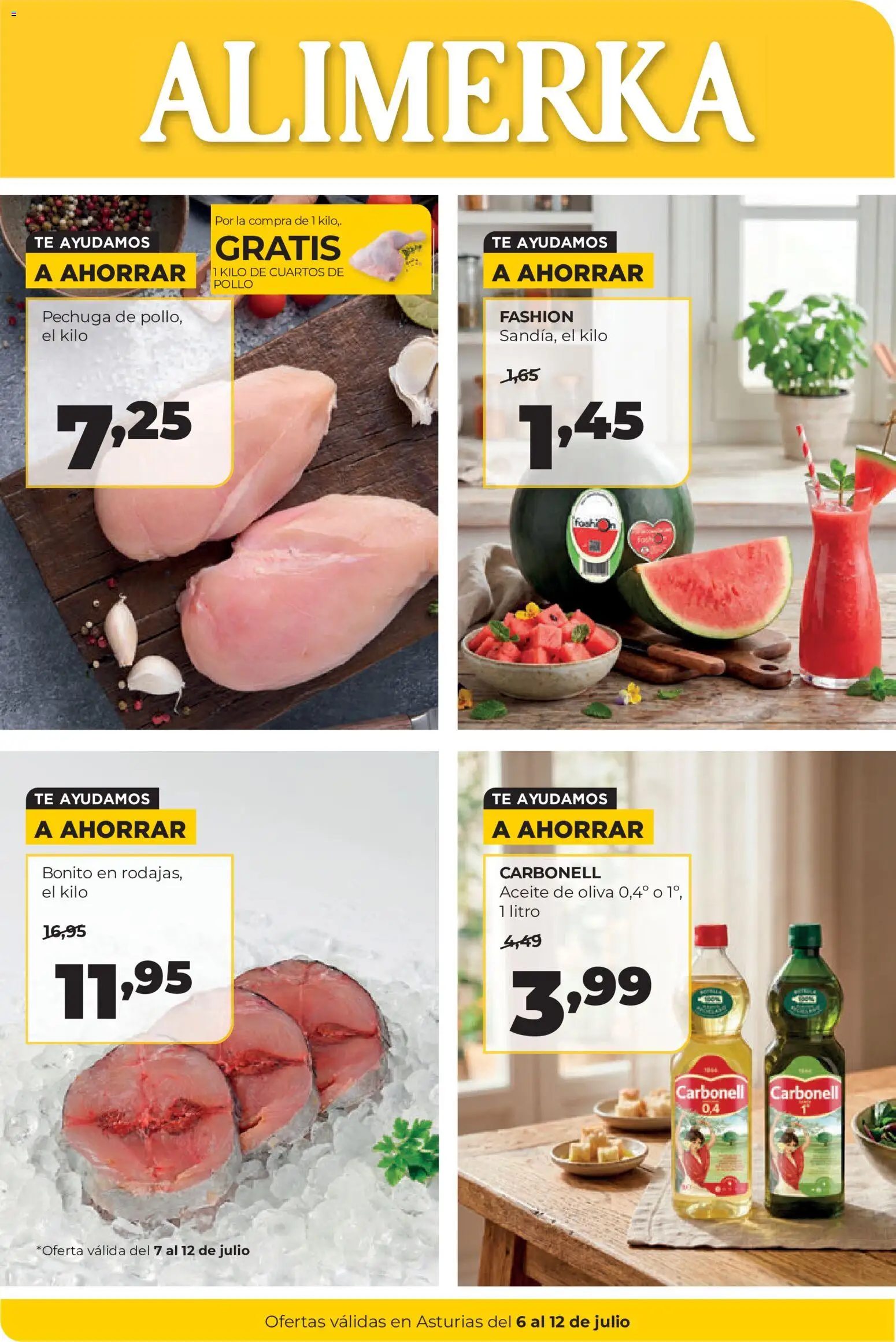 Alimerka folleto Asturias │ válido desde el 06/07/2026 | Página: 1