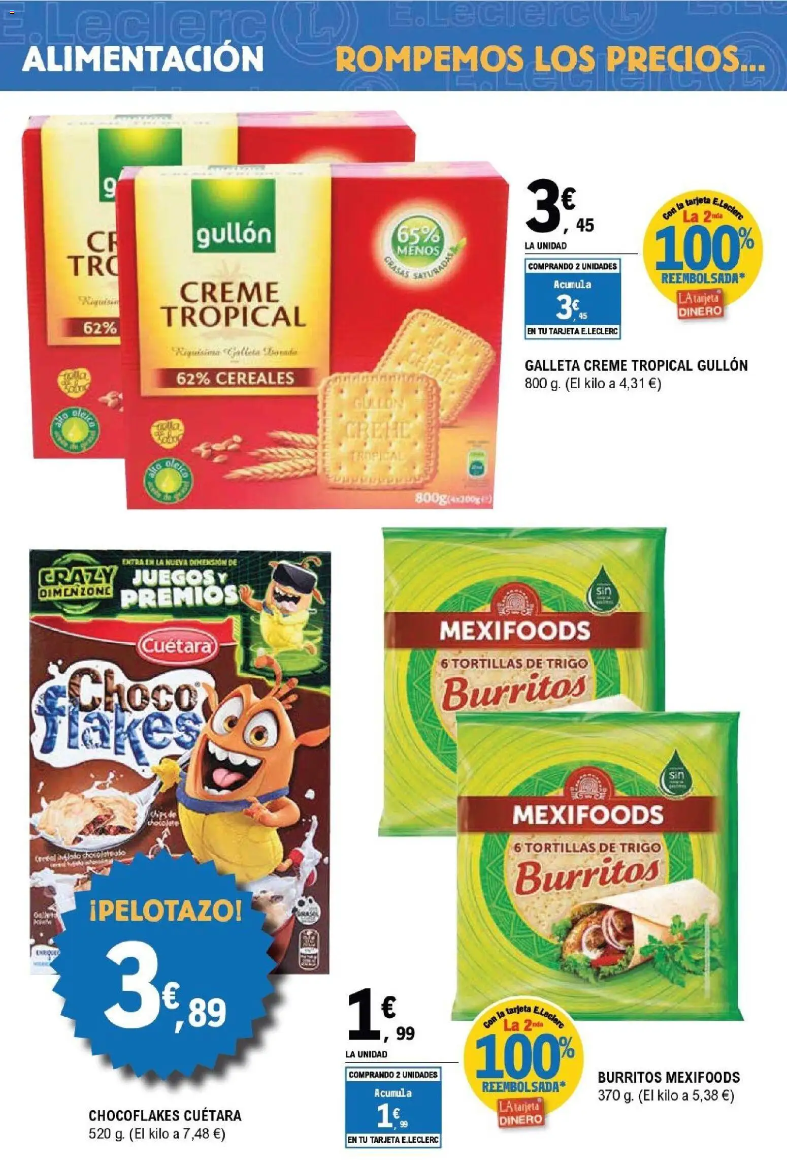 E.Leclerc Pamplona │ válido desde el 01.06.2026 | Página: 4 | Productos: Cereales