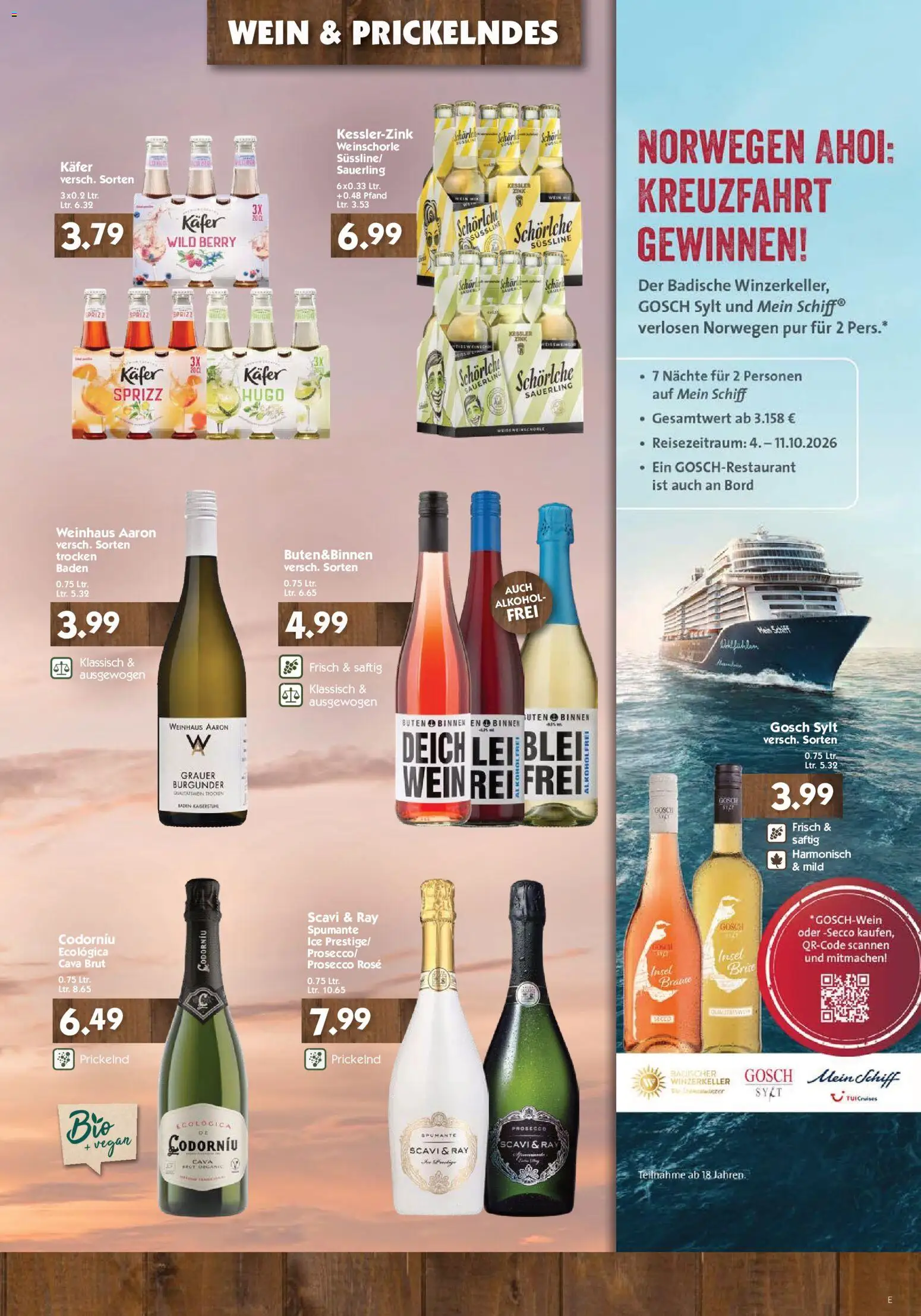 HOL’AB! Premium Grillgenuss – gültig ab 04.05.2026 | Seite: 5 | Produkte: Prosecco, Weinschorle, Wein, Hugo