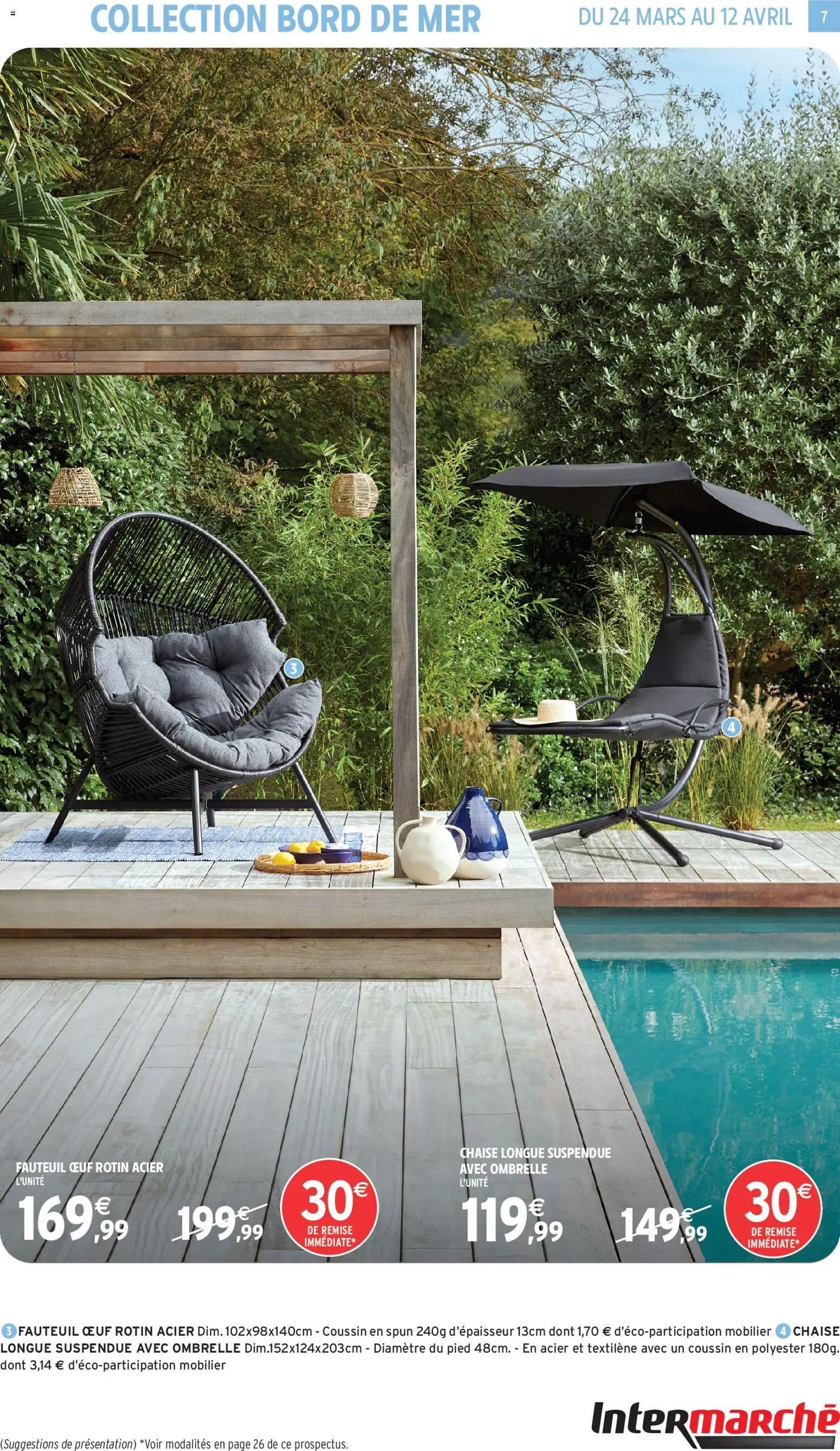 {H1} | Page: 7 | Produits: Fauteuil, Chaise longue, Chaise